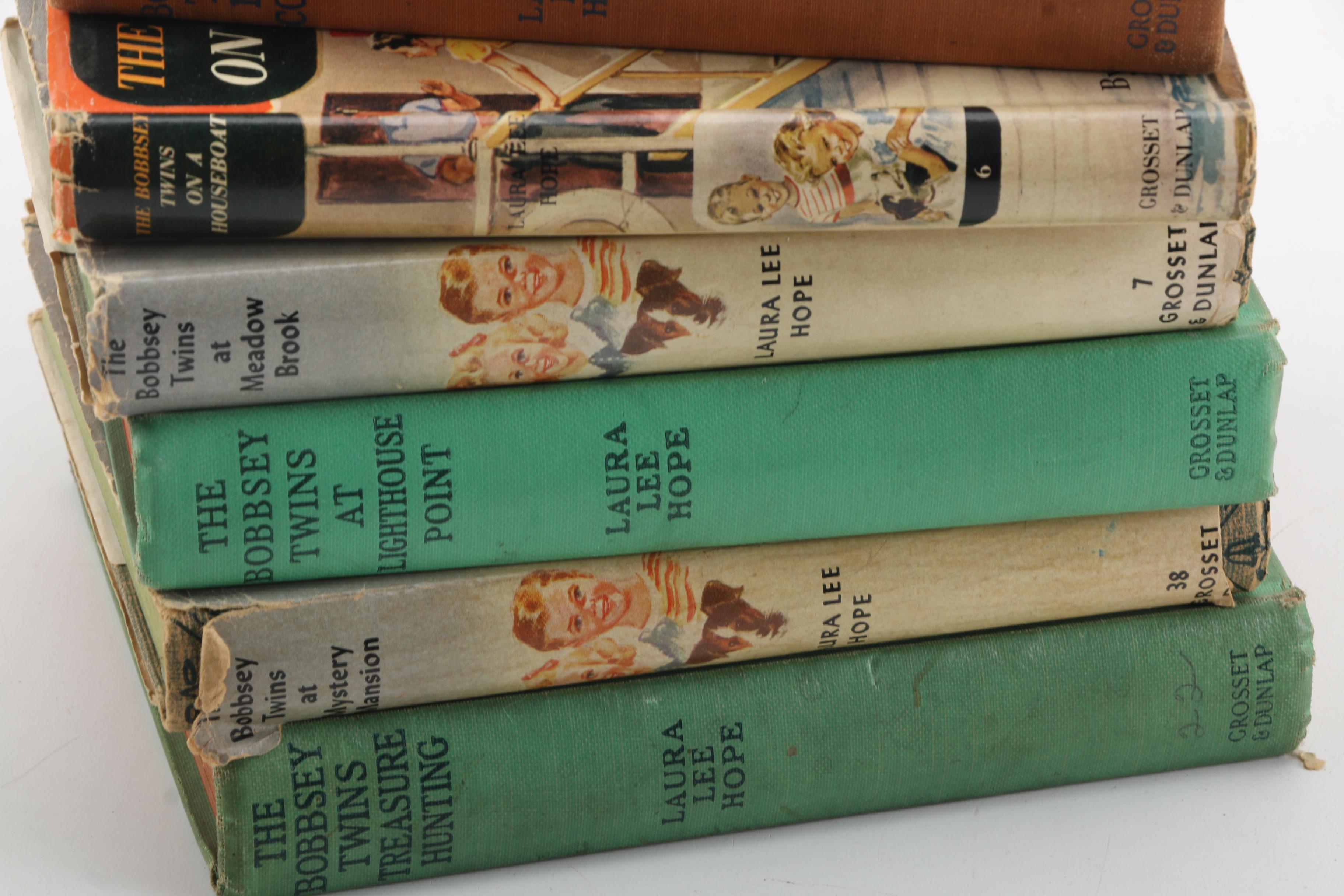 Collection of Vintage "The Bobbsey Twins" Books by Laura Lee Hope