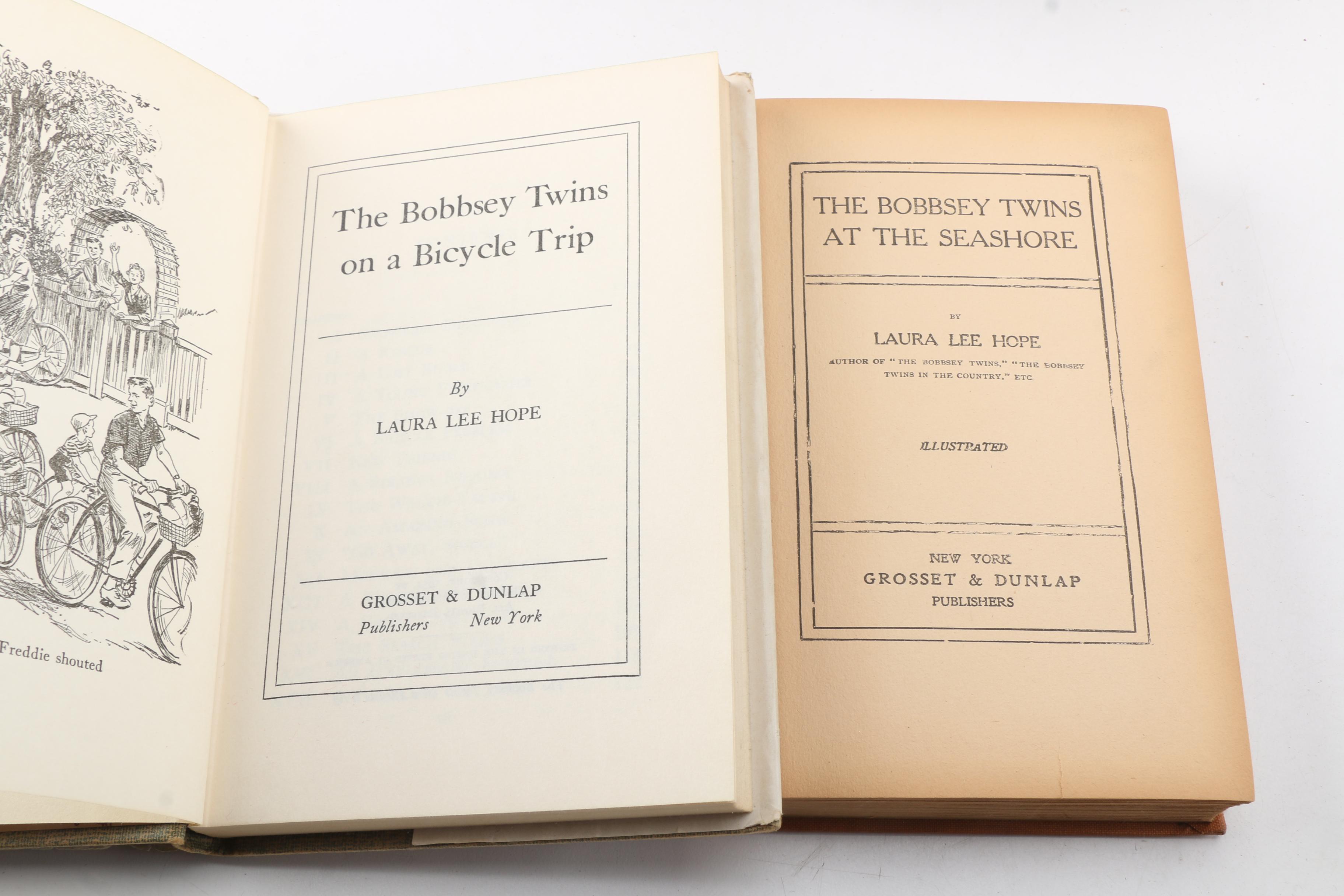 Collection of Vintage "The Bobbsey Twins" Books by Laura Lee Hope
