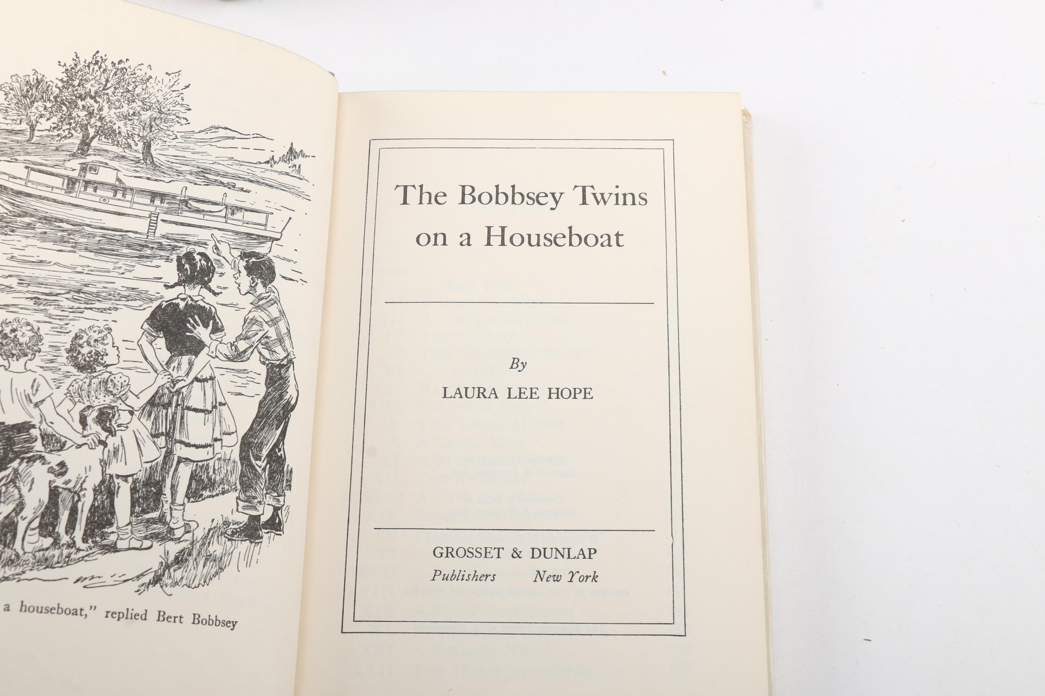 Collection of Vintage "The Bobbsey Twins" Books by Laura Lee Hope
