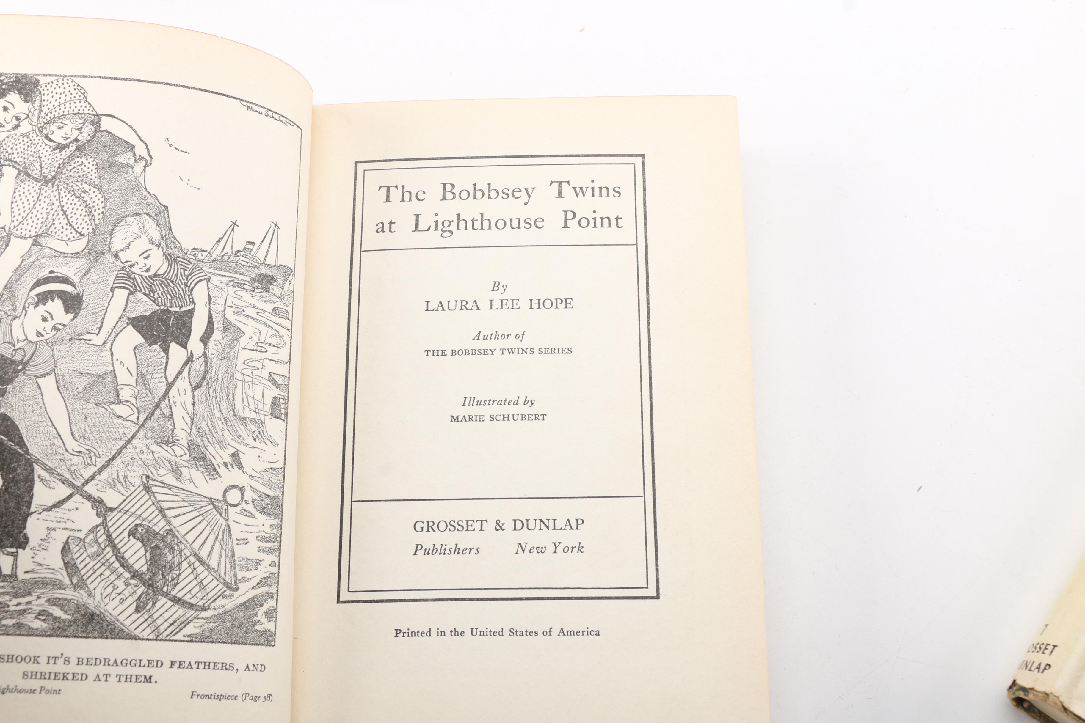 Collection of Vintage "The Bobbsey Twins" Books by Laura Lee Hope