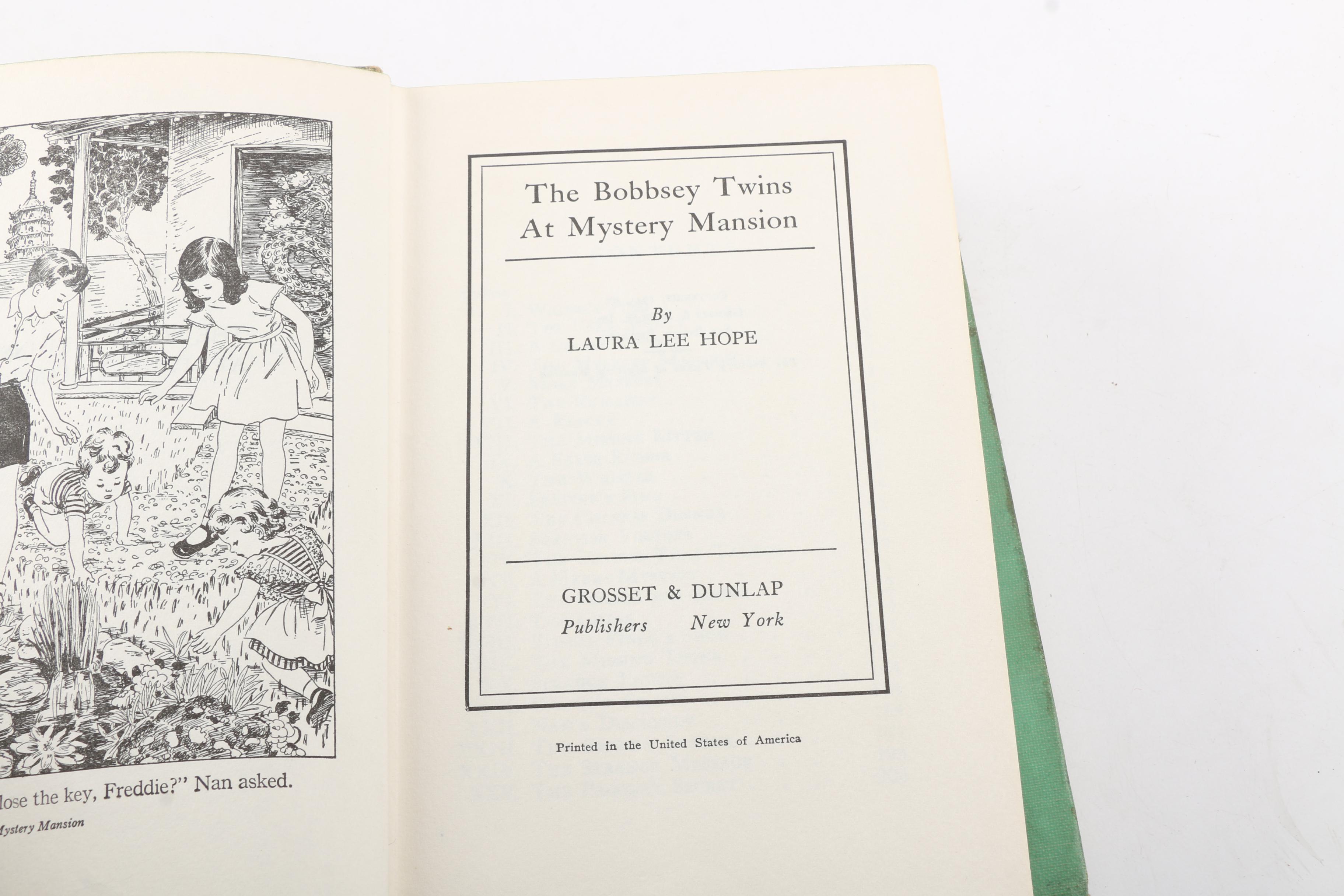 Collection of Vintage "The Bobbsey Twins" Books by Laura Lee Hope