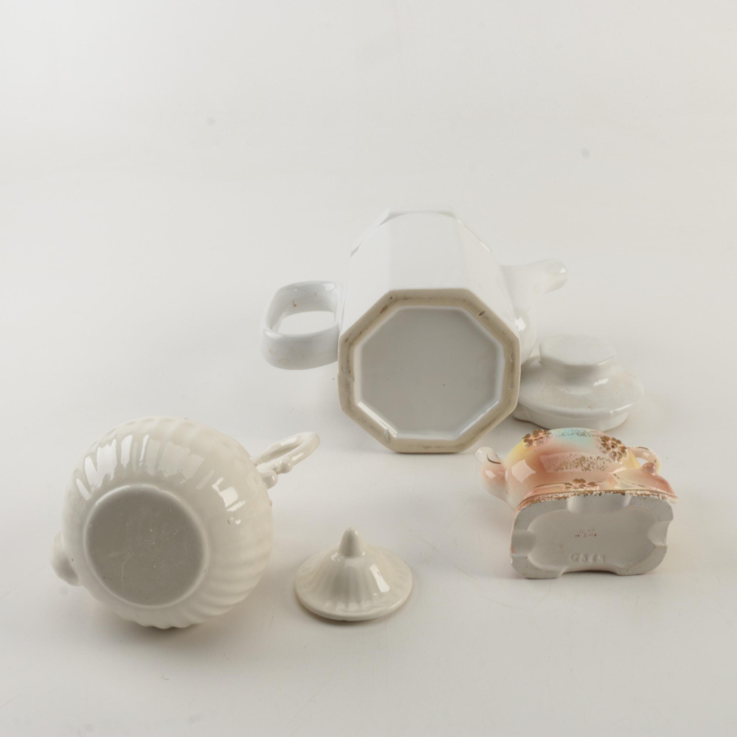 Porcelier Art Deco Style Teapot and More Collection