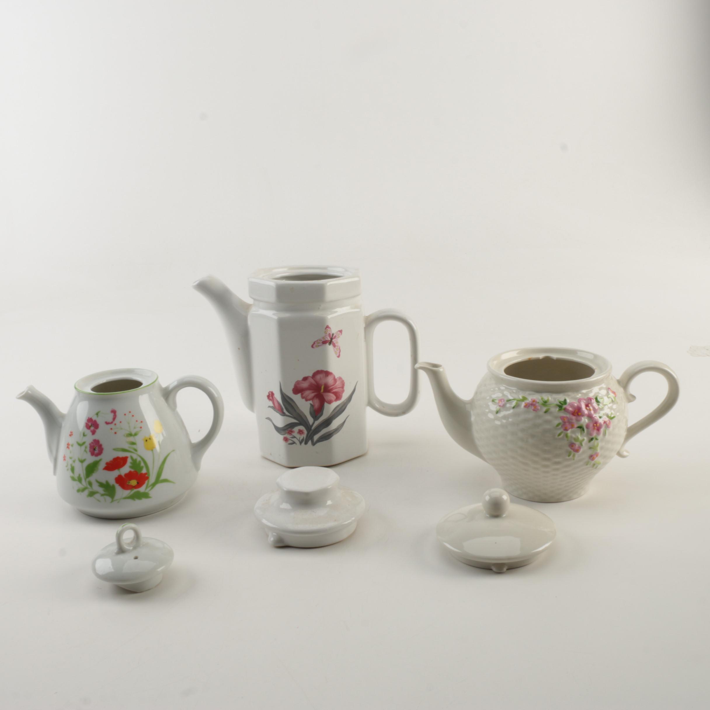 Porcelier Art Deco Style Teapot and More Collection