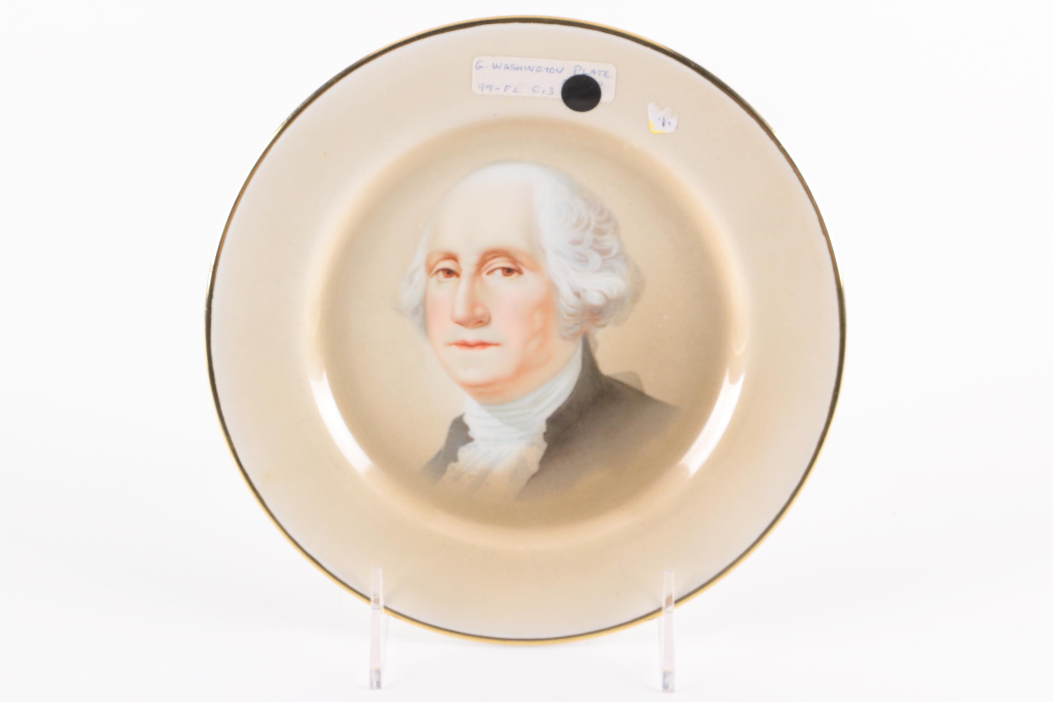 Vintage Porcelain Plates Including Hermann Ohme