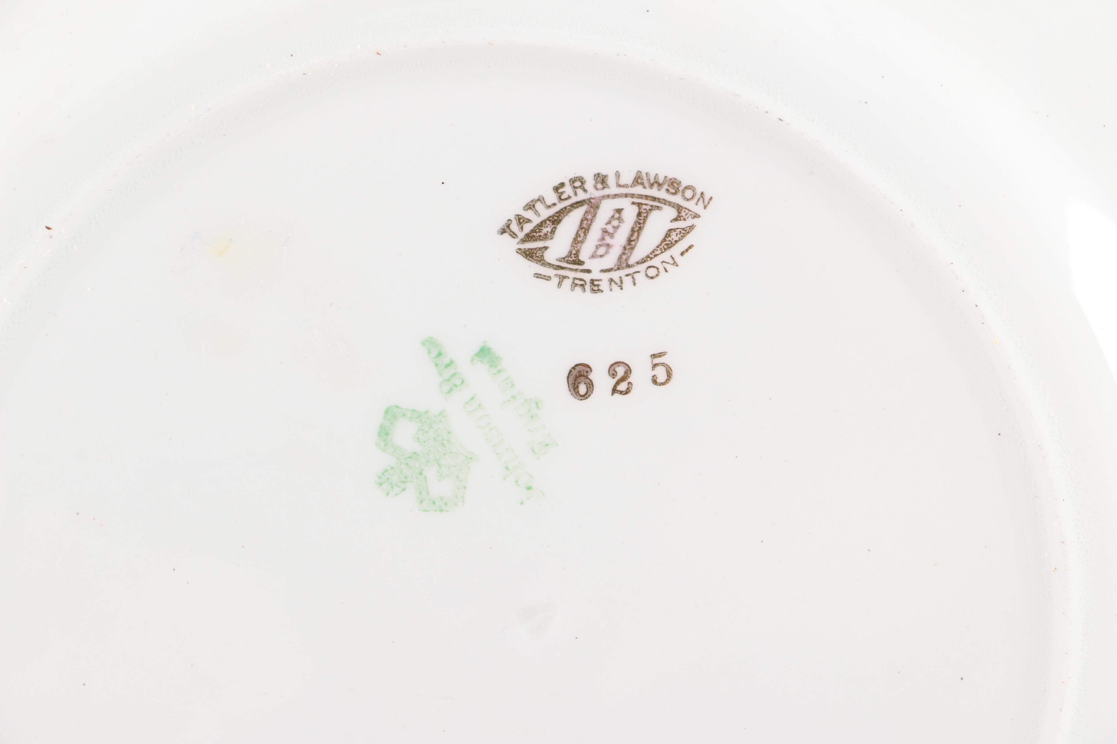 Vintage Porcelain Plates Including Hermann Ohme