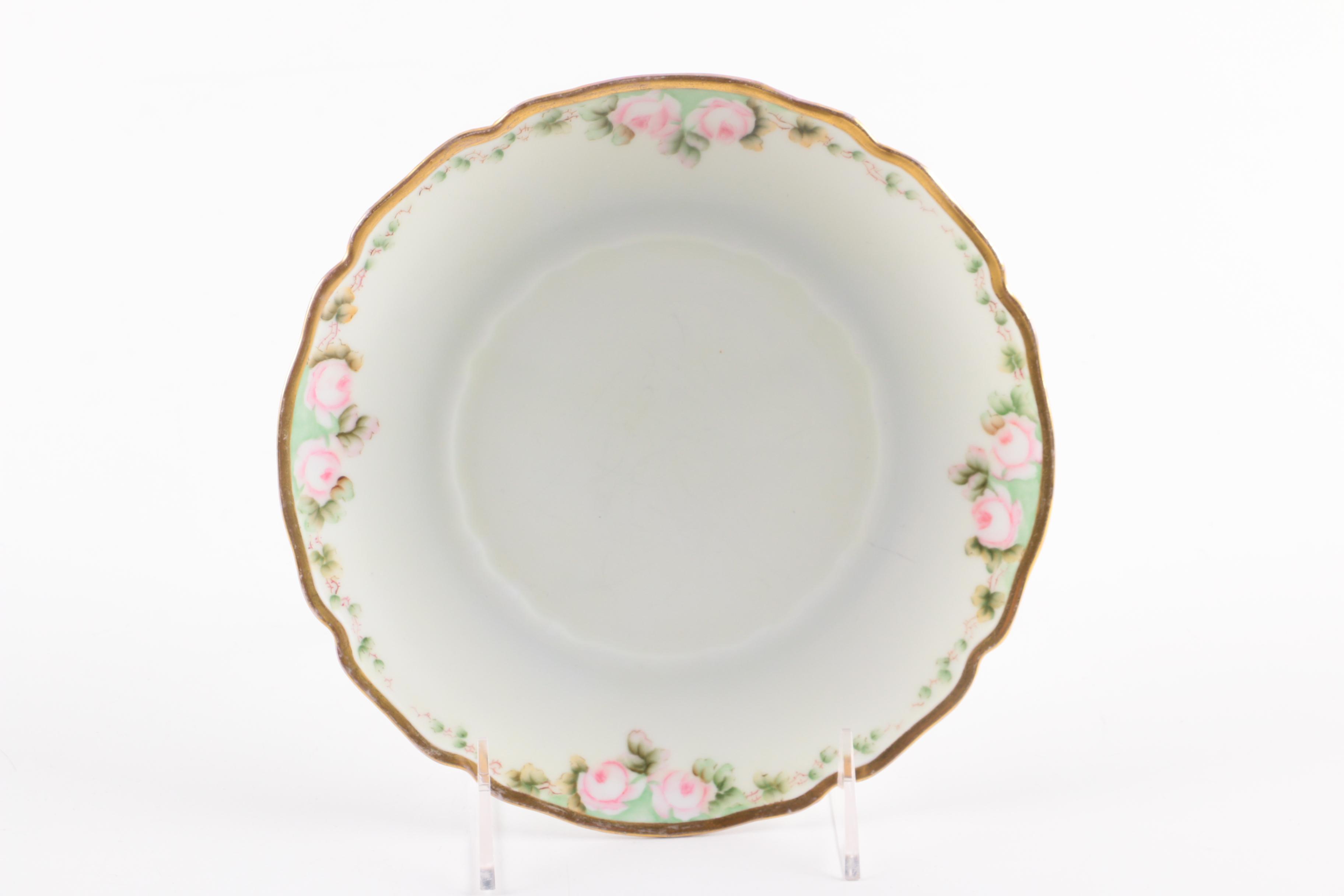 Vintage Porcelain Plates Including Hermann Ohme