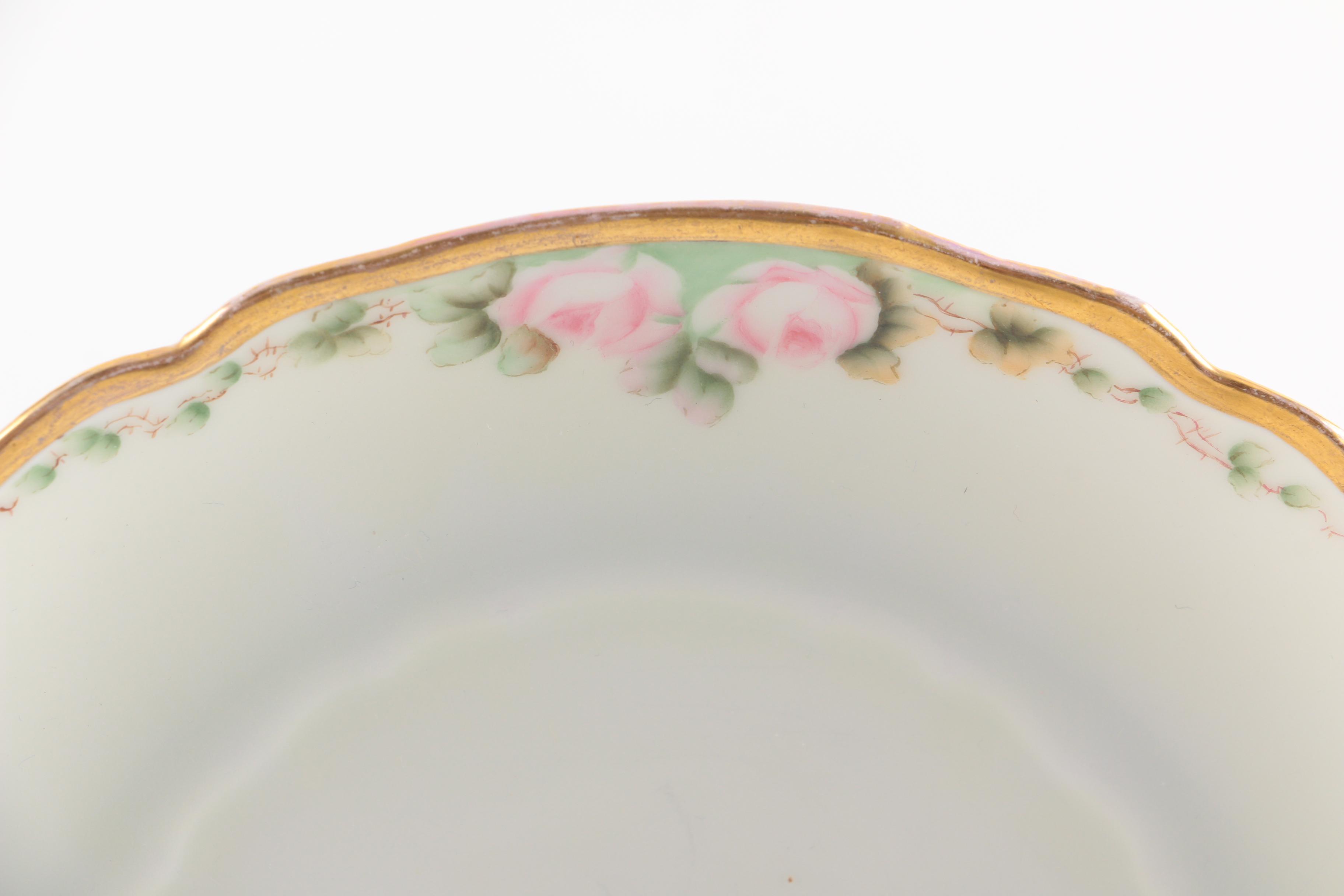 Vintage Porcelain Plates Including Hermann Ohme