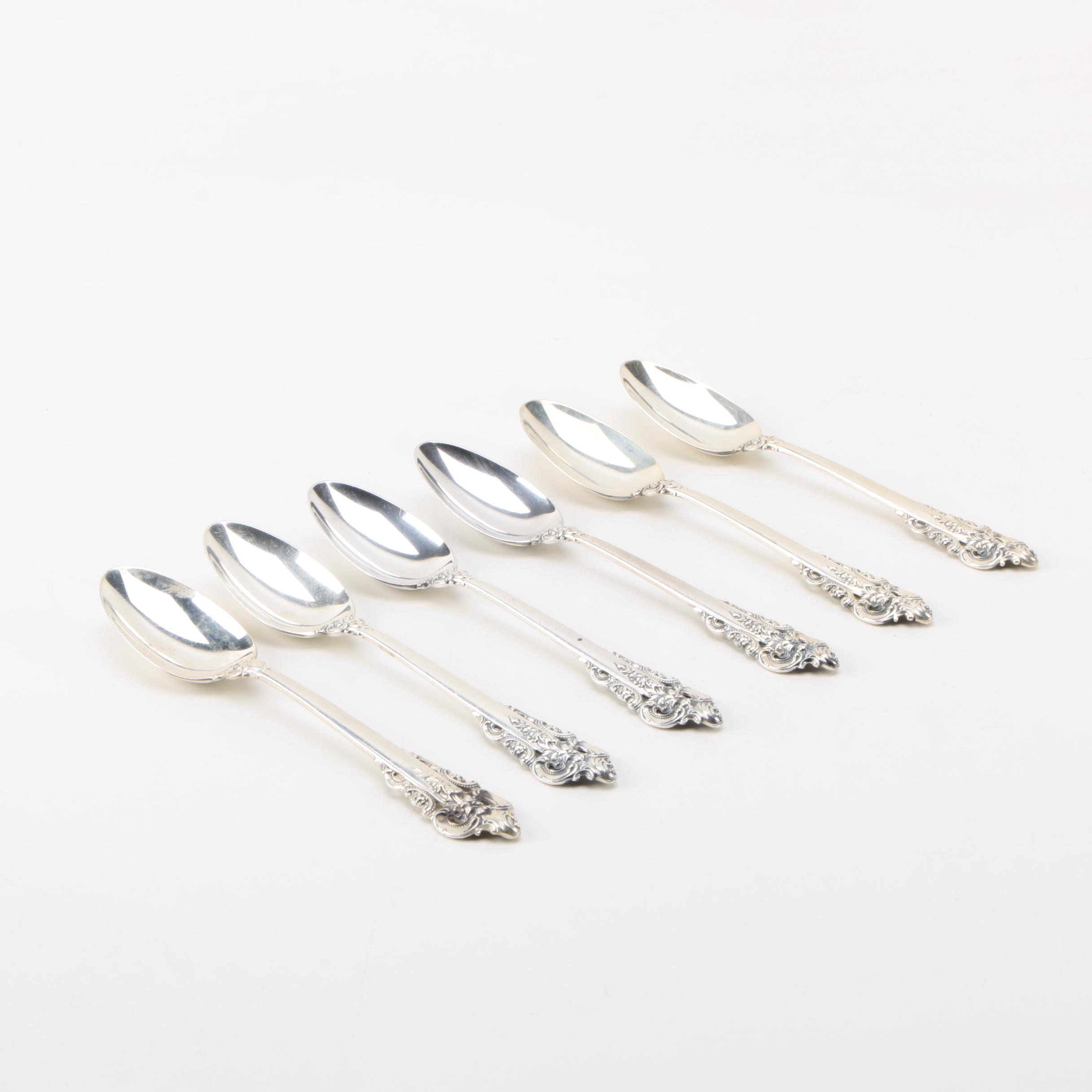 Wallace "Grande Baroque" Sterling Silver Teaspoons