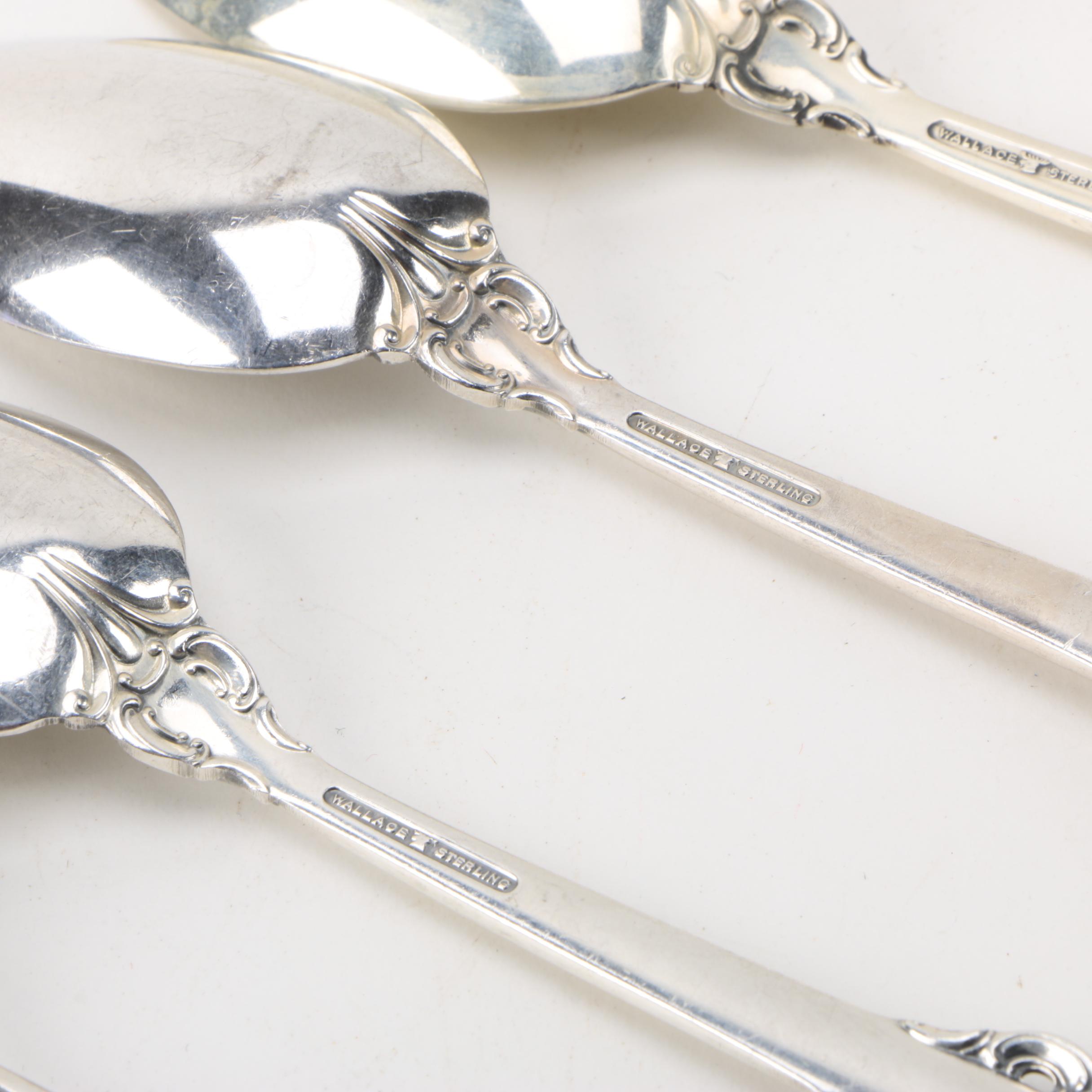 Wallace "Grande Baroque" Sterling Silver Teaspoons