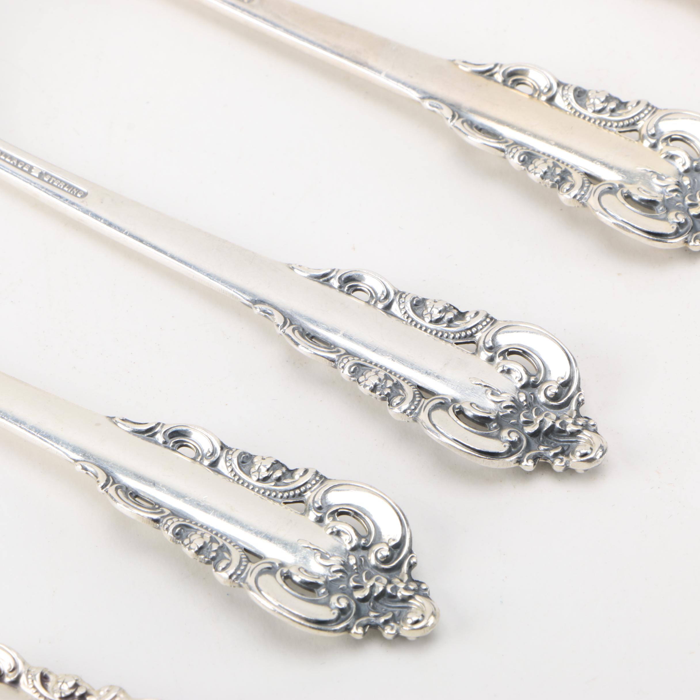 Wallace "Grande Baroque" Sterling Silver Teaspoons
