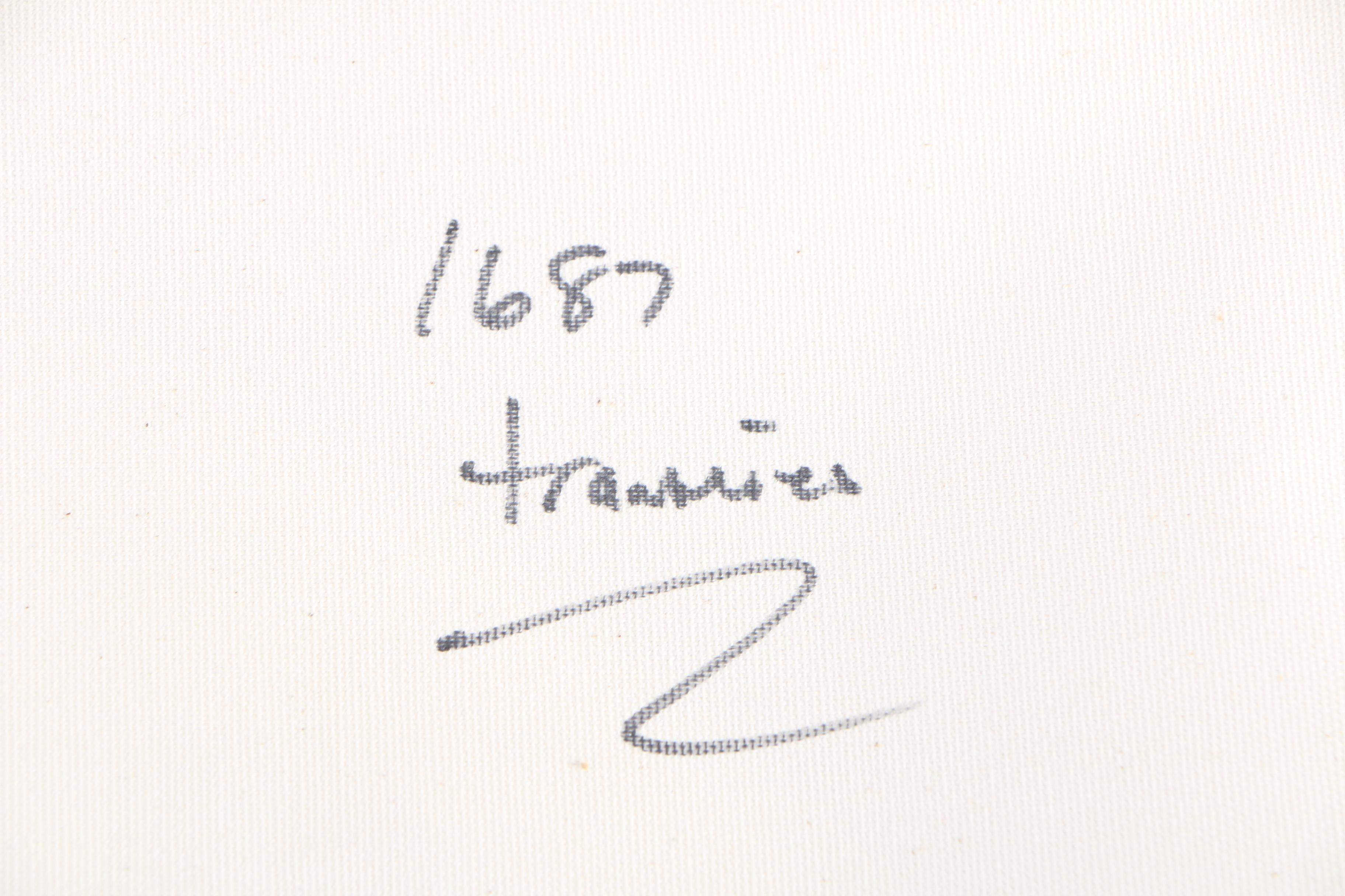 Todd Goldman Acrylic Painting on Canvas "Love"