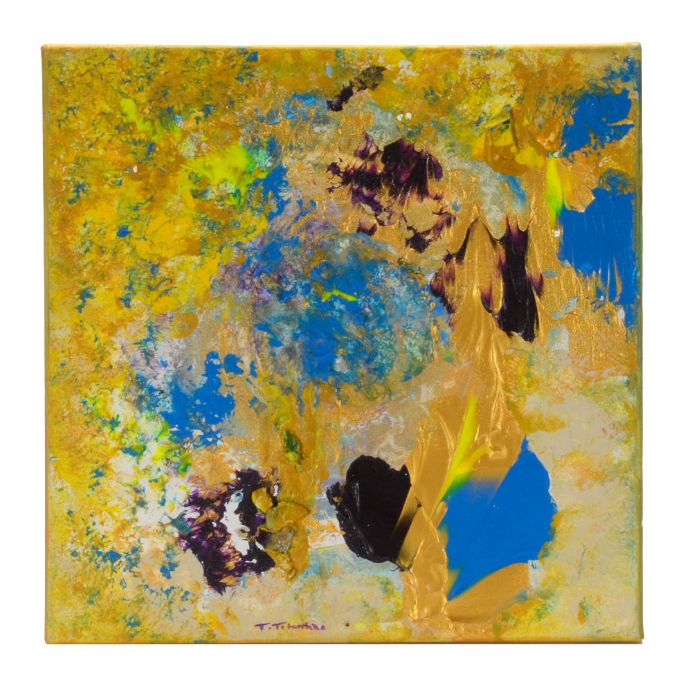 Teresa Hull Tolentino Original Abstract Acrylic Painting on Canvas