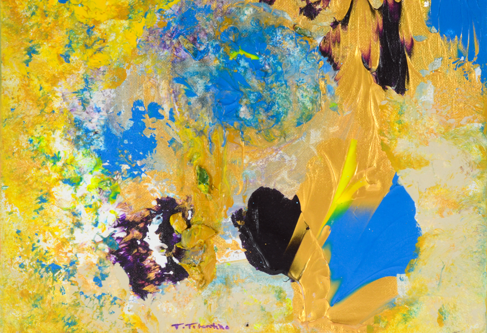 Teresa Hull Tolentino Original Abstract Acrylic Painting on Canvas