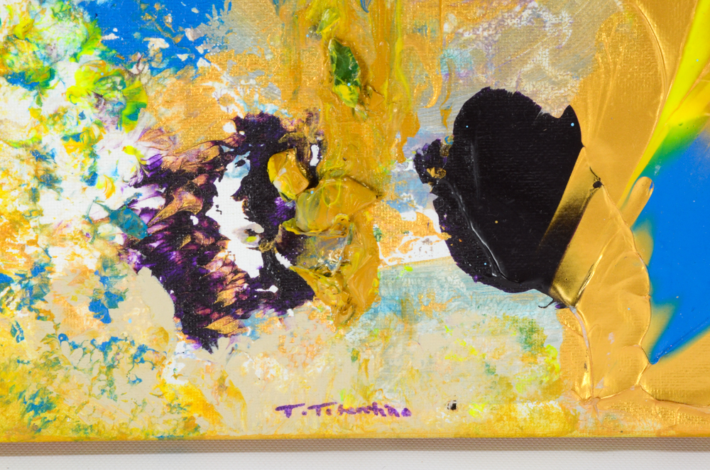 Teresa Hull Tolentino Original Abstract Acrylic Painting on Canvas