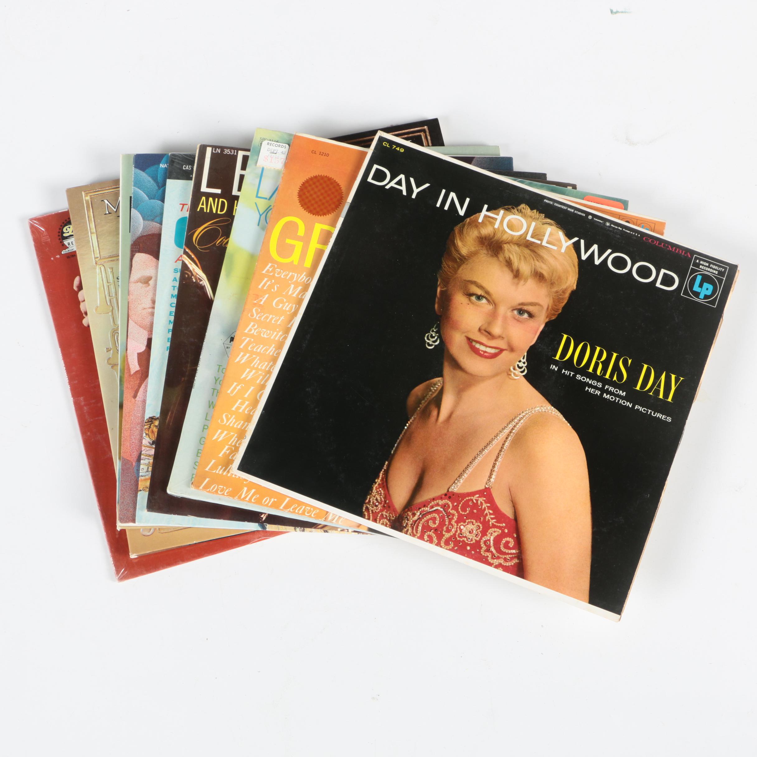 Records Featuring Johnny Cash, Tony Bennett, and Doris Day