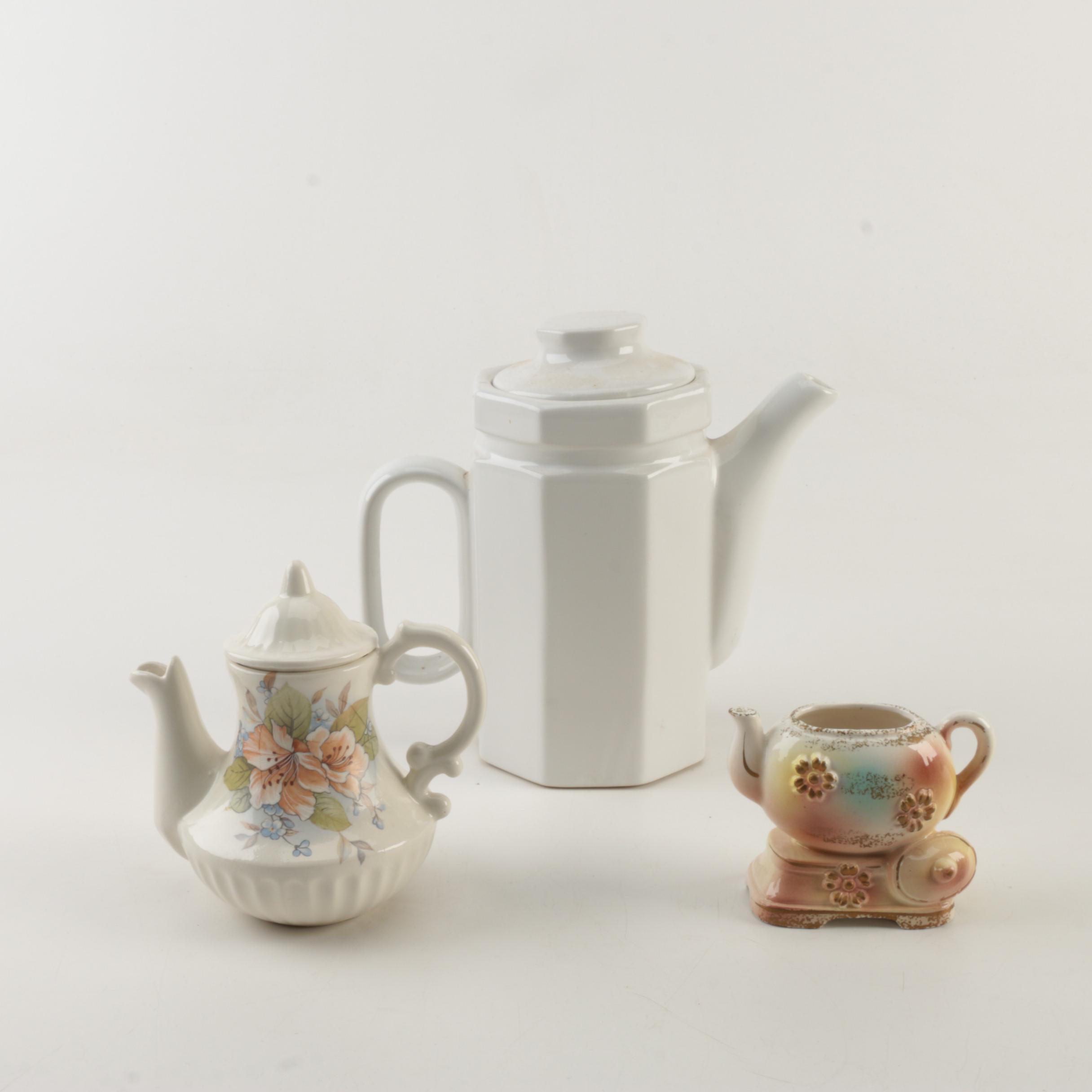 Porcelier Art Deco Style Teapot and More Collection