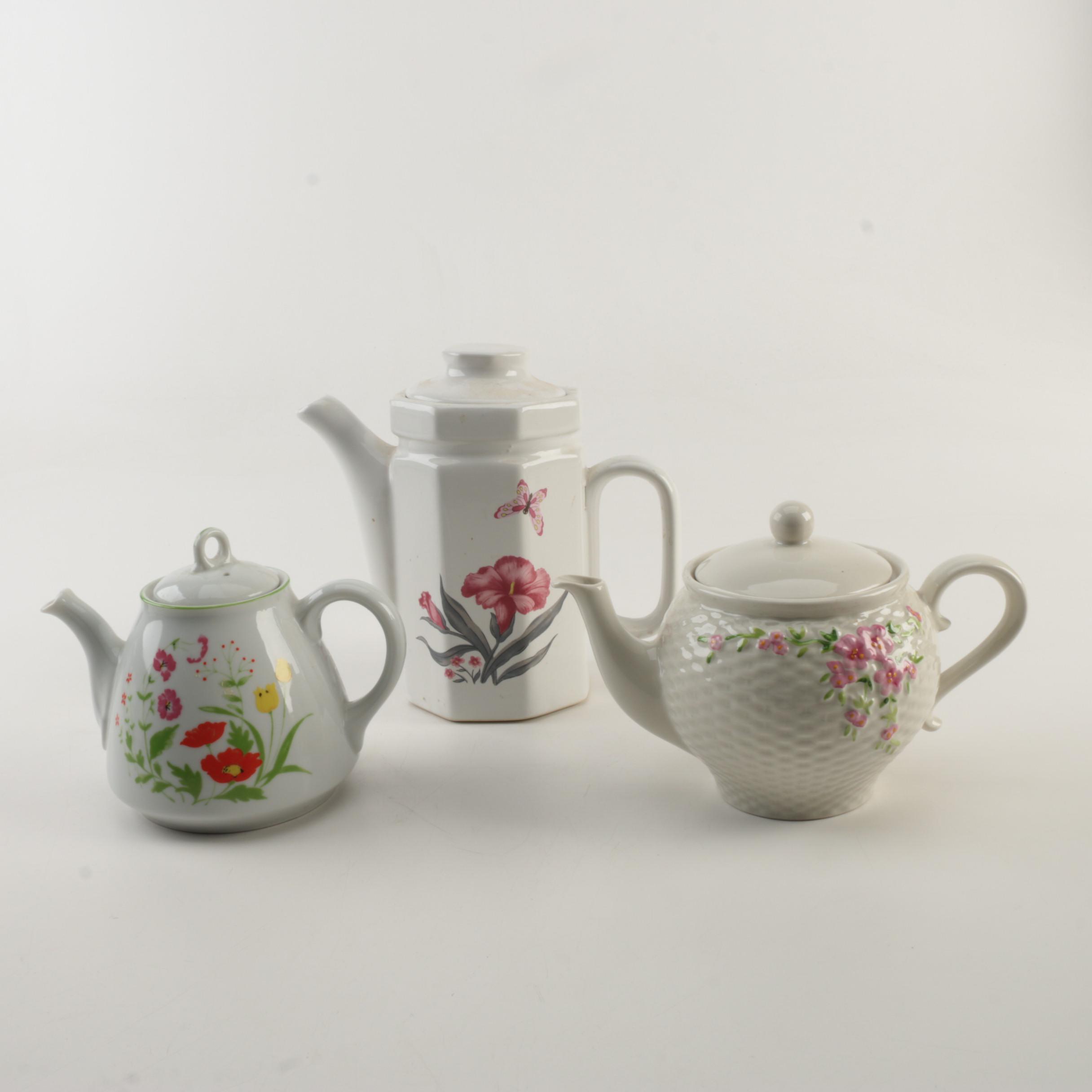 Porcelier Art Deco Style Teapot and More Collection