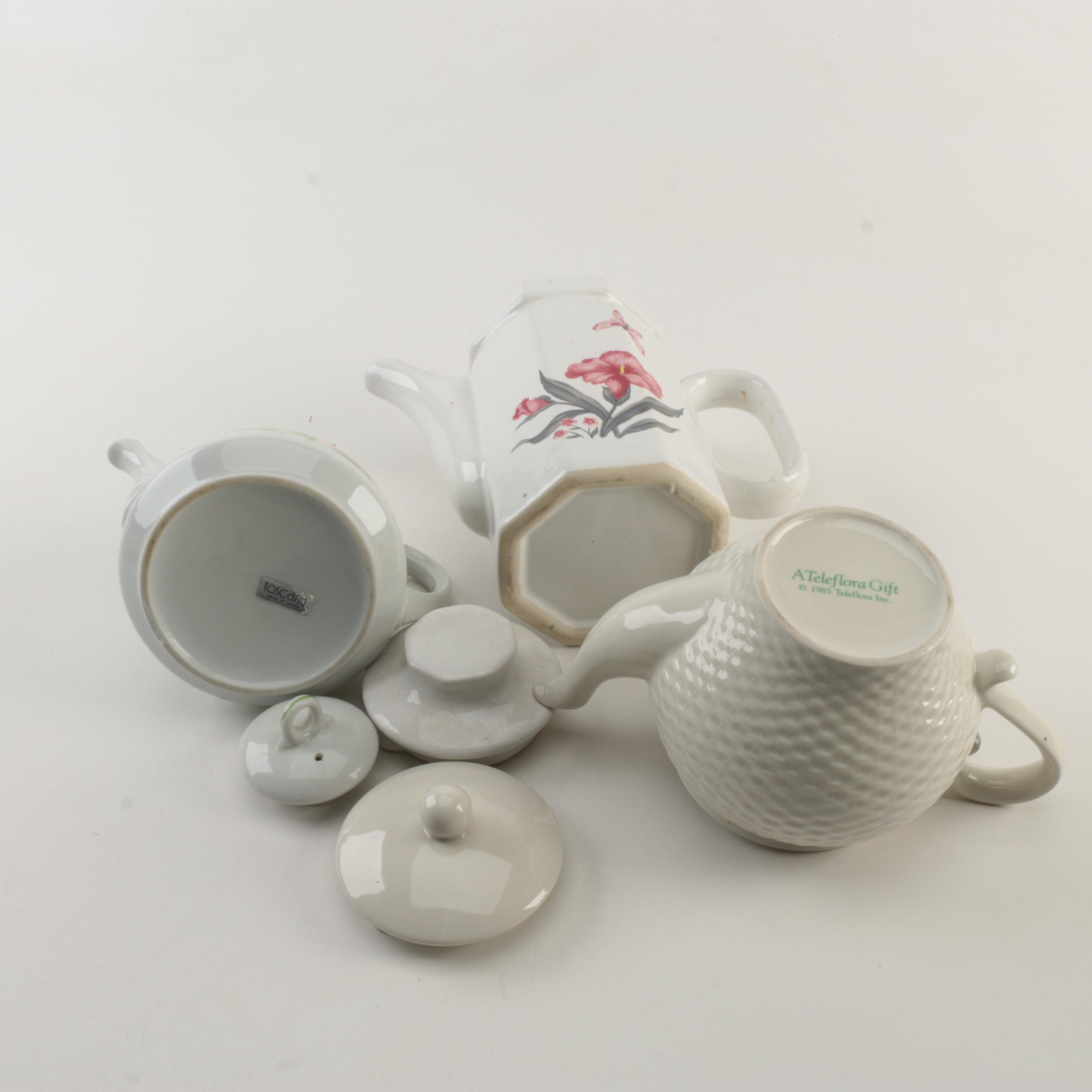 Porcelier Art Deco Style Teapot and More Collection