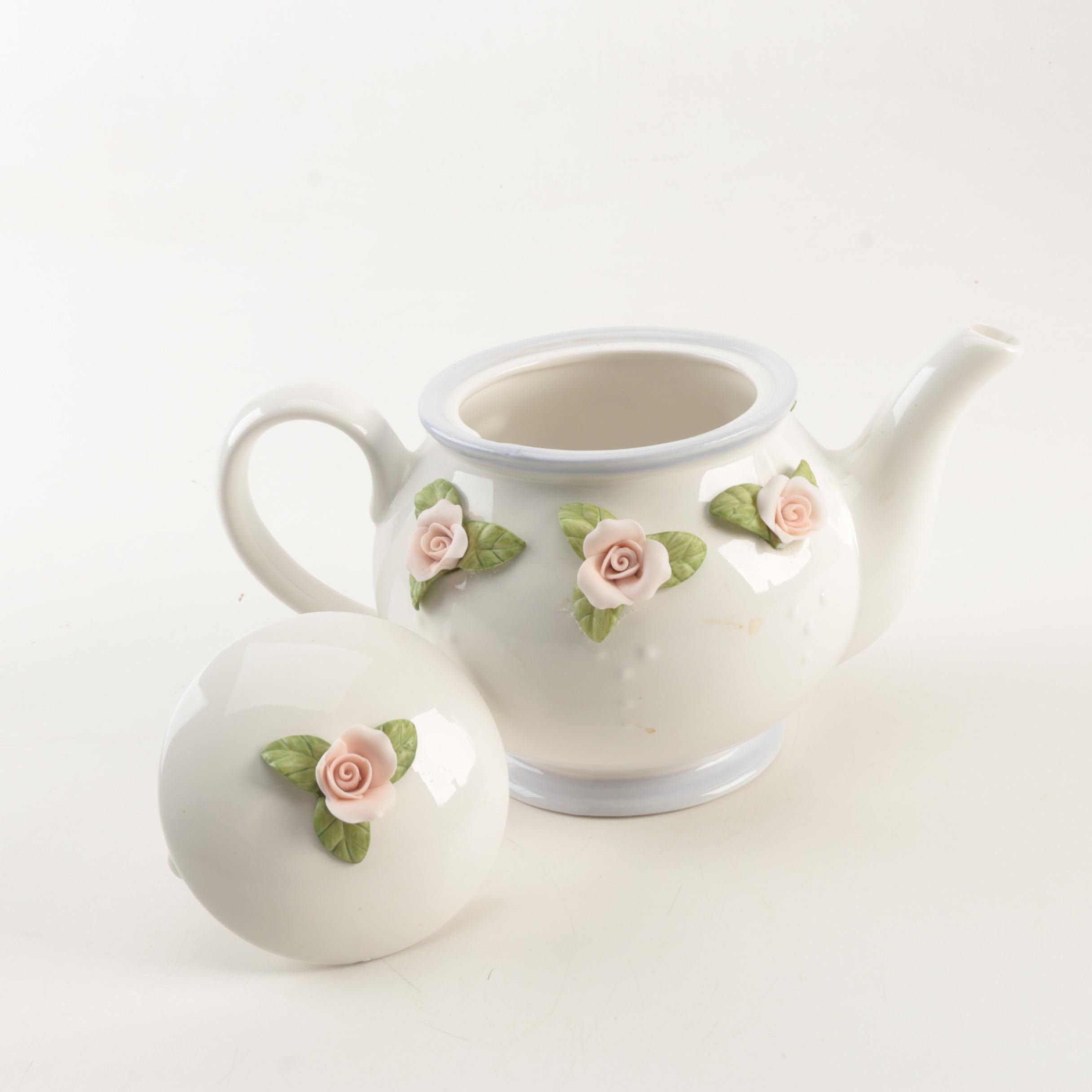 Porcelier Art Deco Style Teapot and More Collection