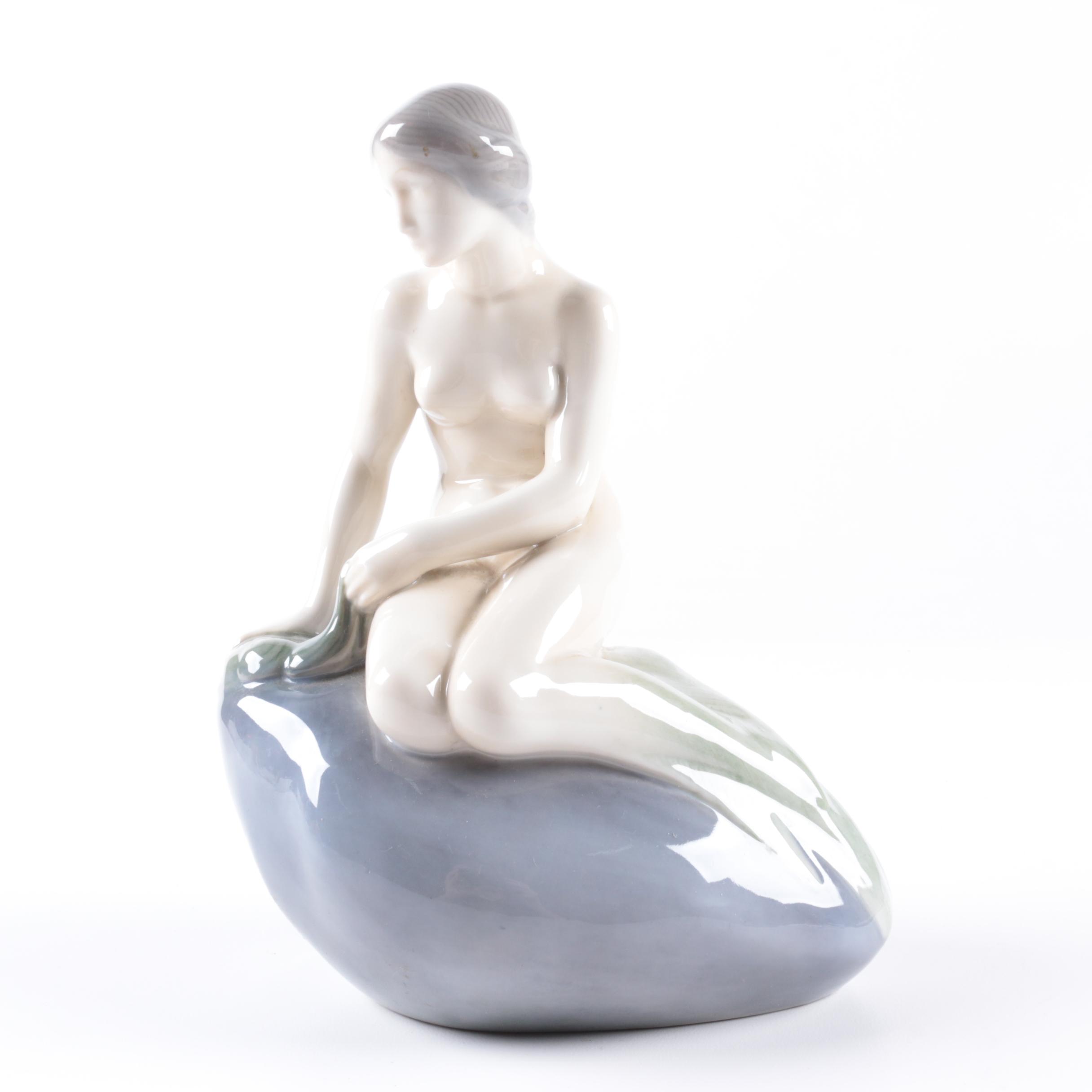 Royal Copenhagen "Little Mermaid" Porcelain Figurine