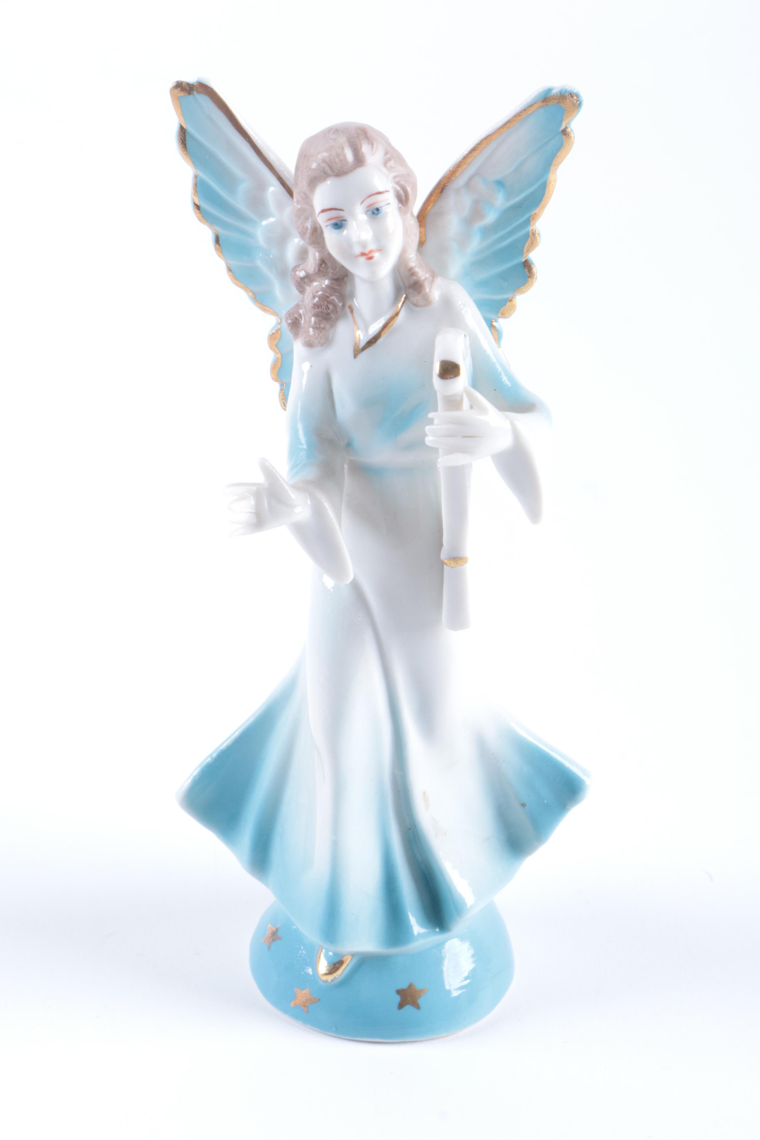 Vintage Bavarian Figurines Including Erphila