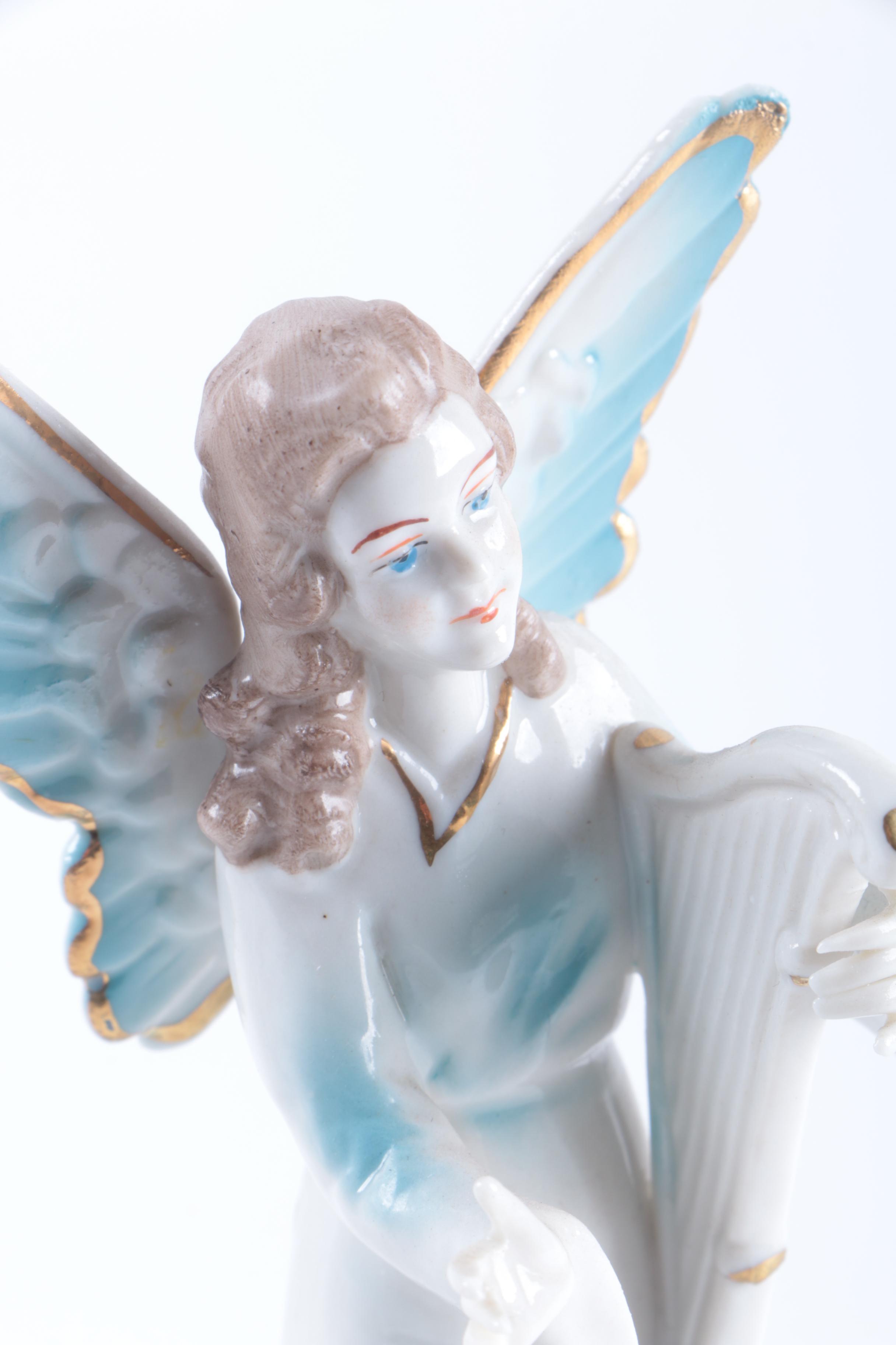 Vintage Bavarian Figurines Including Erphila