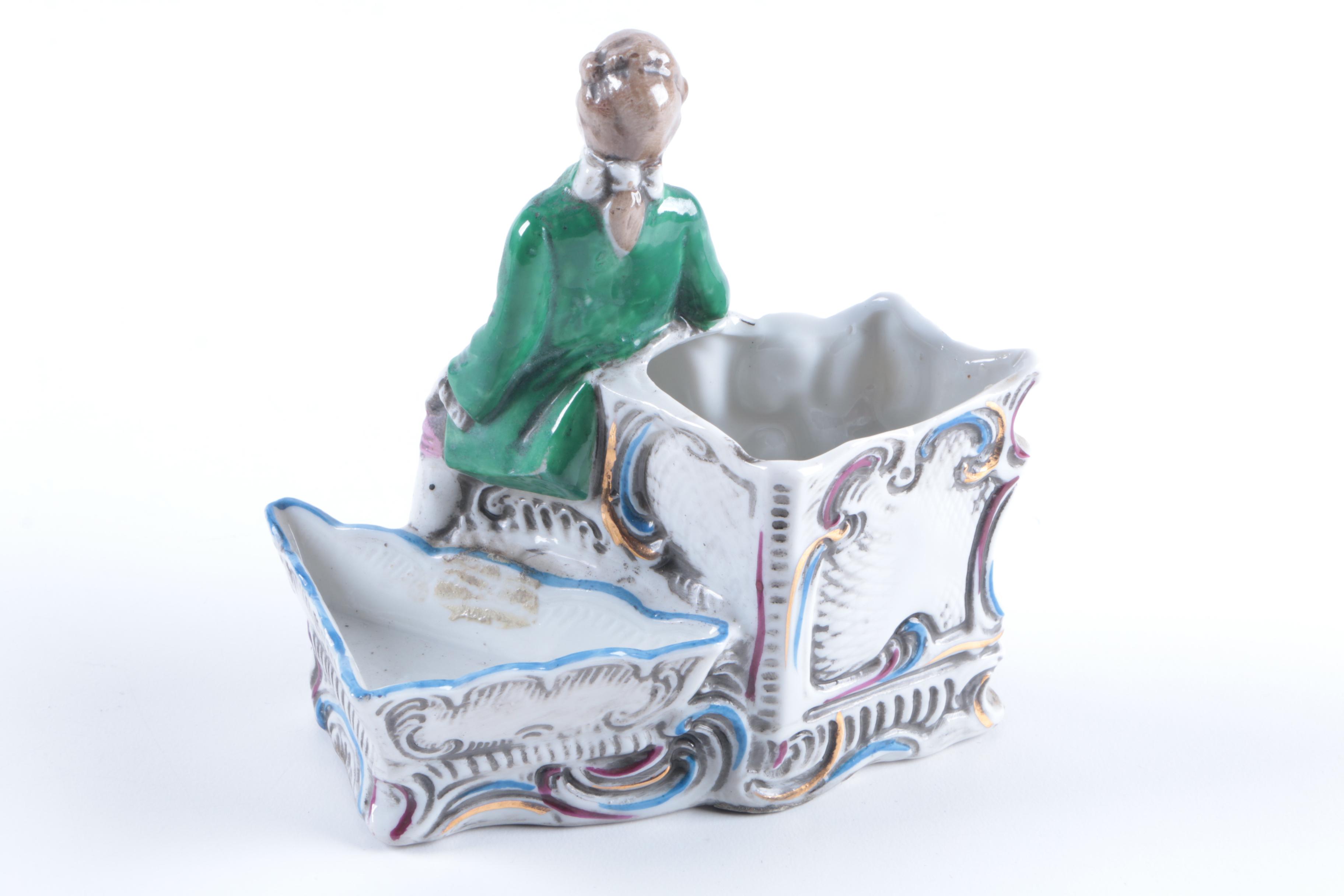 Vintage Bavarian Figurines Including Erphila