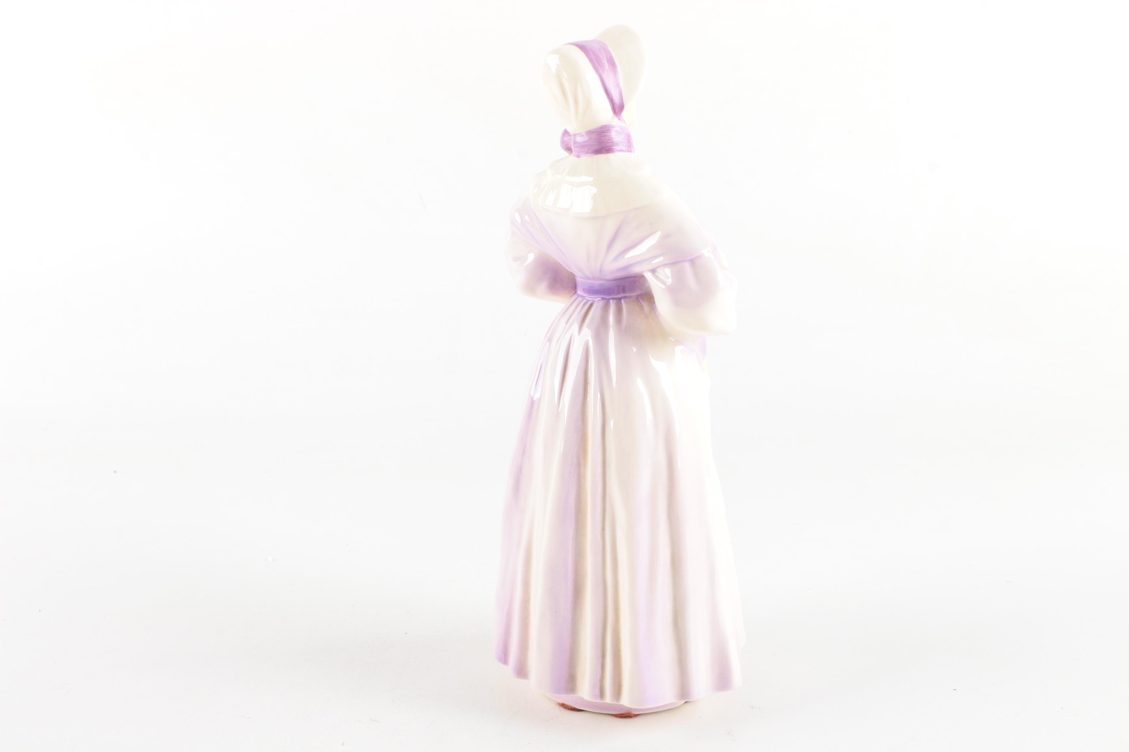 Vintage Goebel "Gentle Thoughts" and "Garden Fancier" Porcelain Figurines