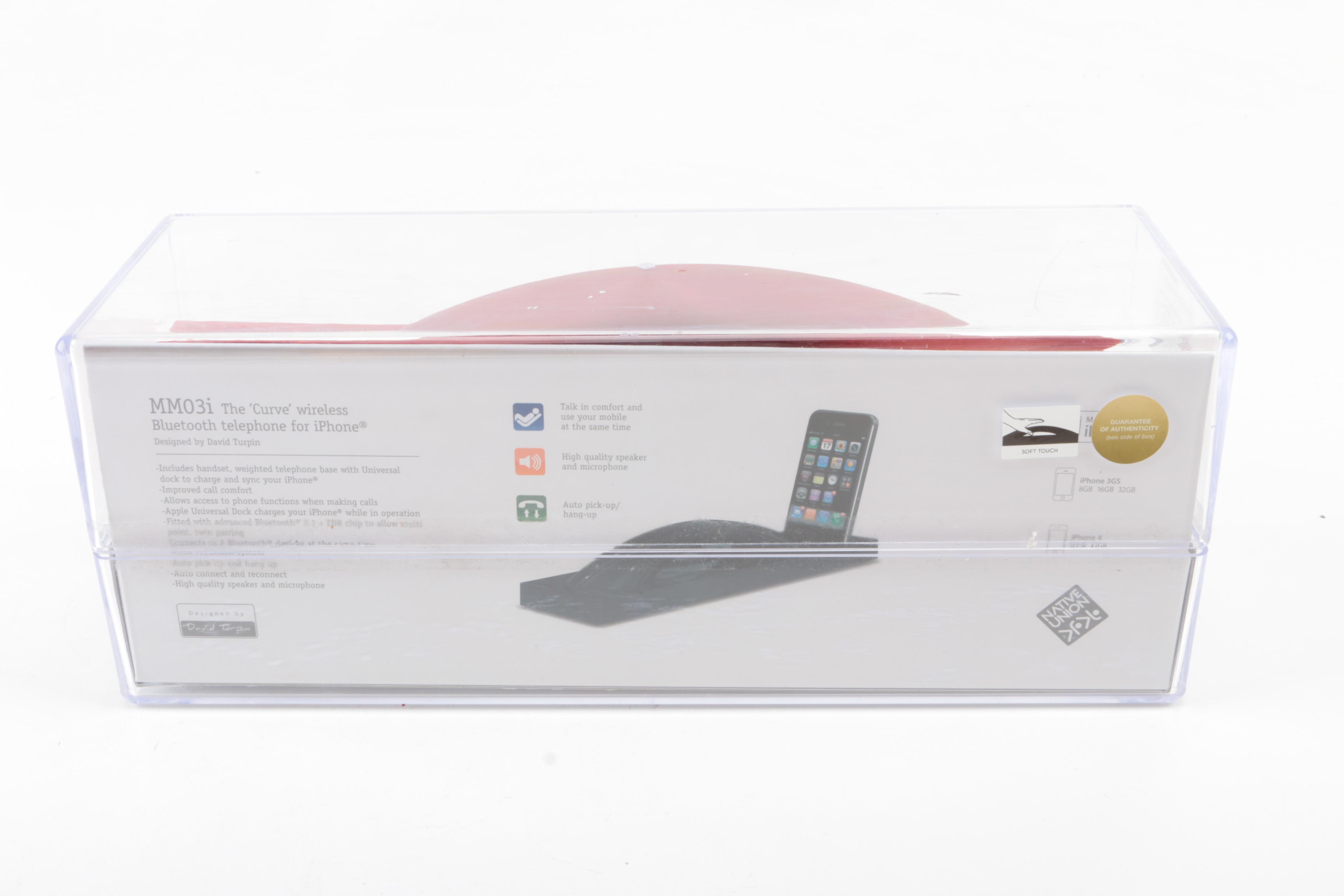 Native Union "MM03i The Curve" iPhone Wireless Bluetooth Telephone  Accessory