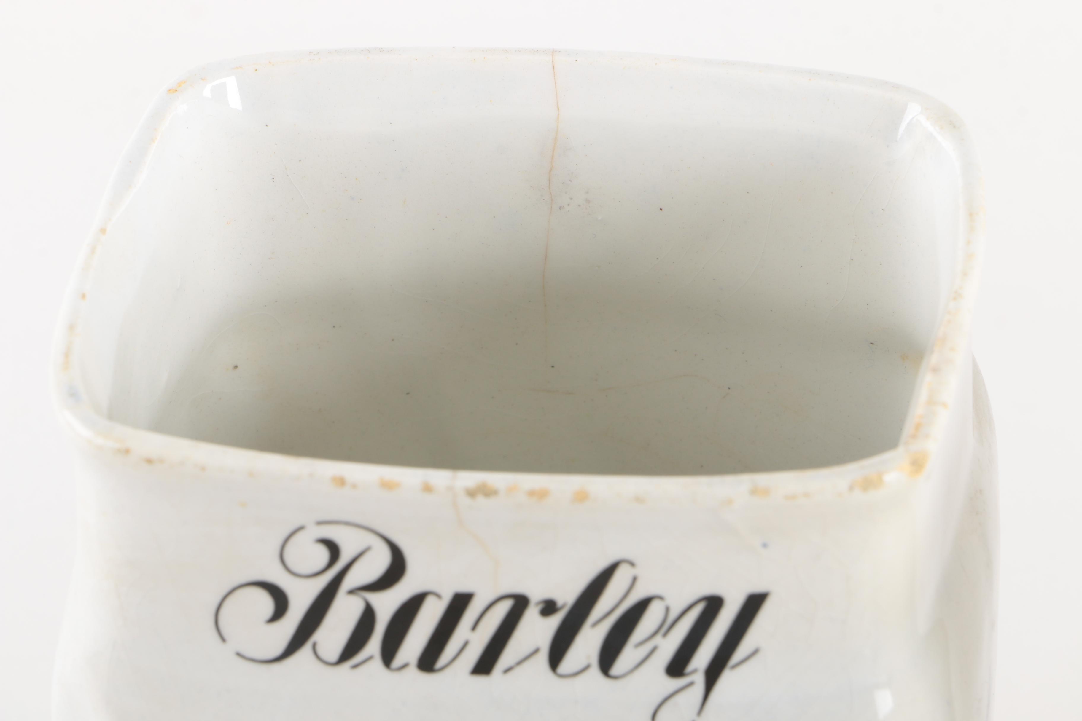 Vintage Delft Style Inge Ceramic Kitchen Canisters