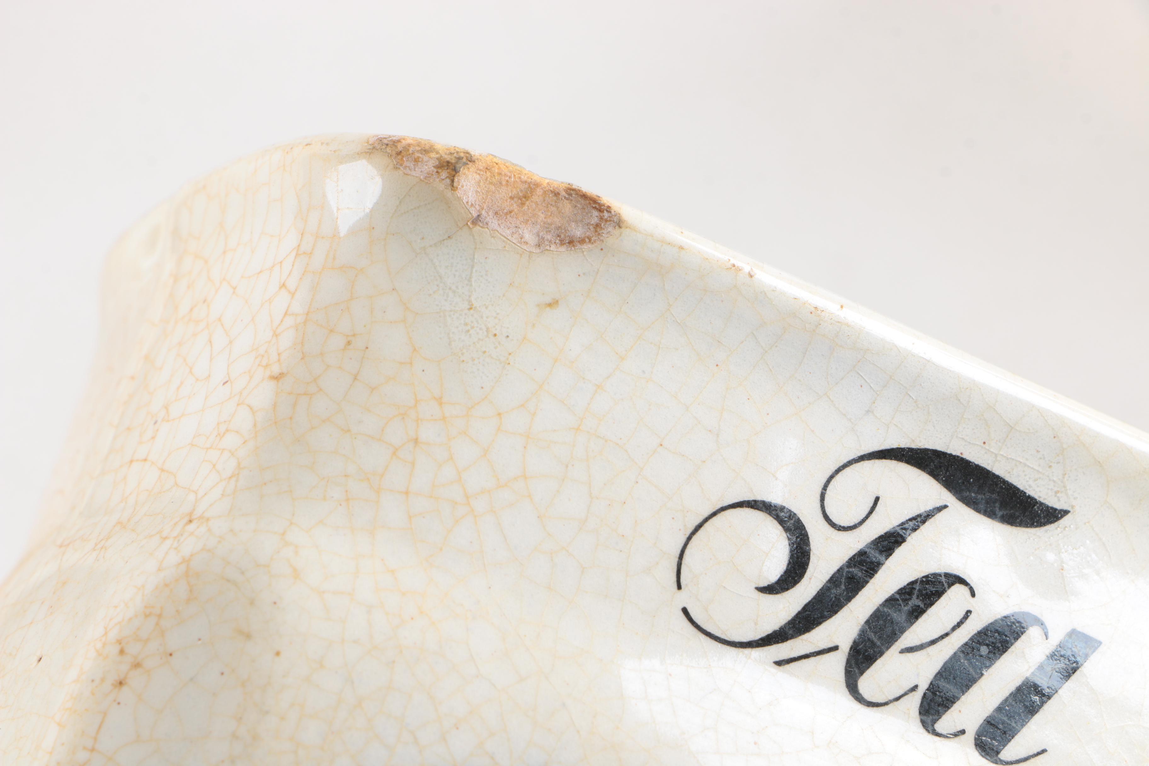 Vintage Delft Style Inge Ceramic Kitchen Canisters