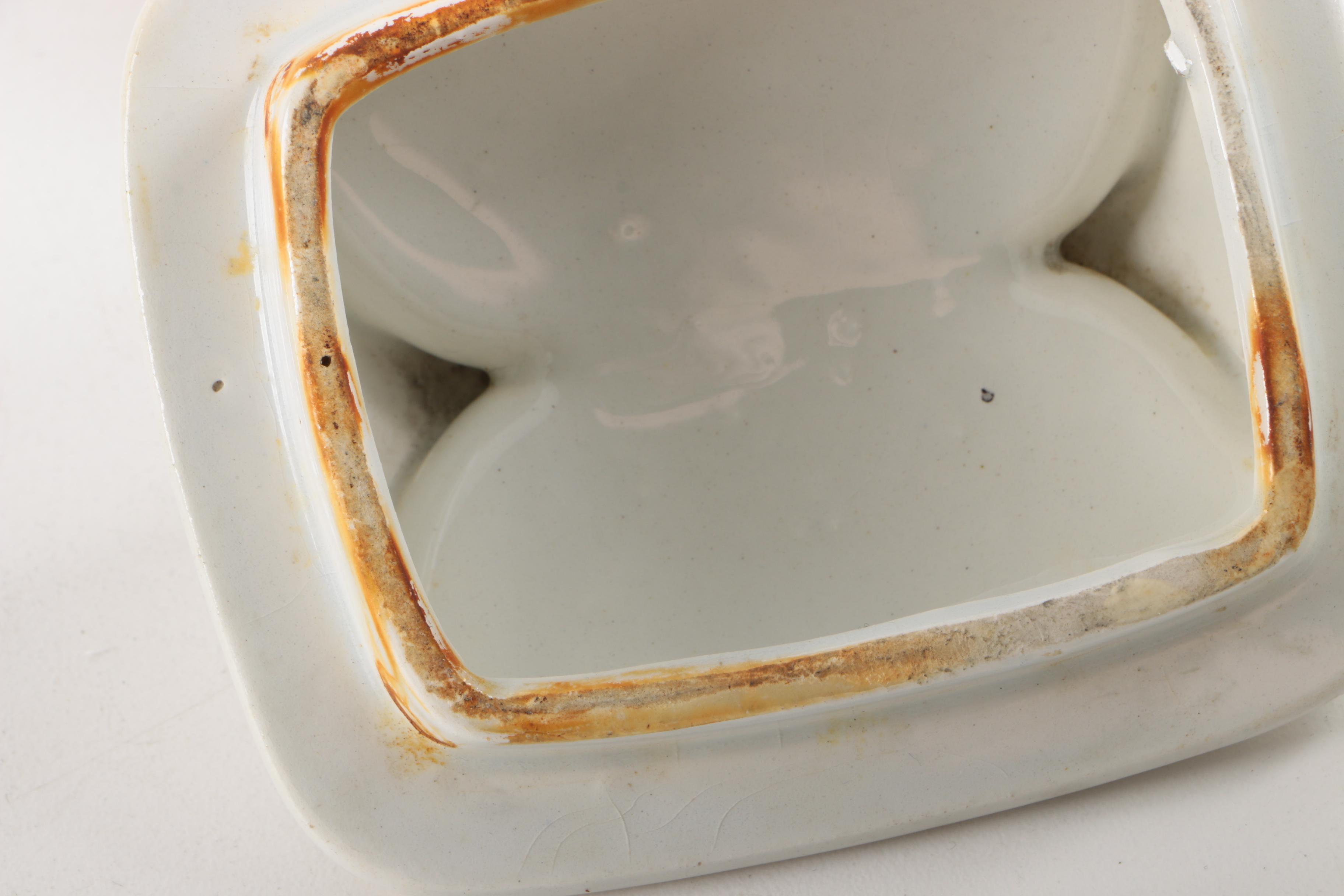 Vintage Delft Style Inge Ceramic Kitchen Canisters