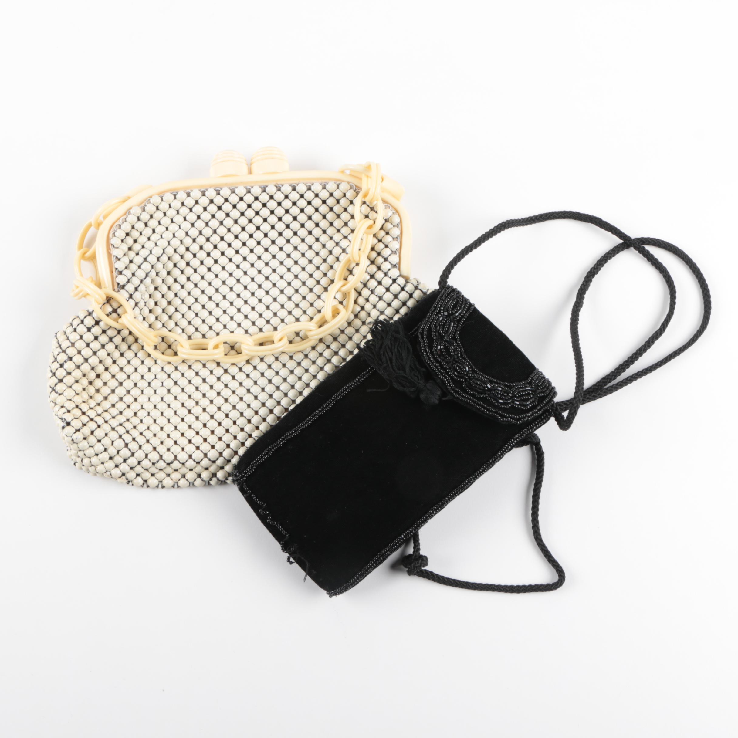 Vintage Handbags Including Whiting & Davis Alumesh