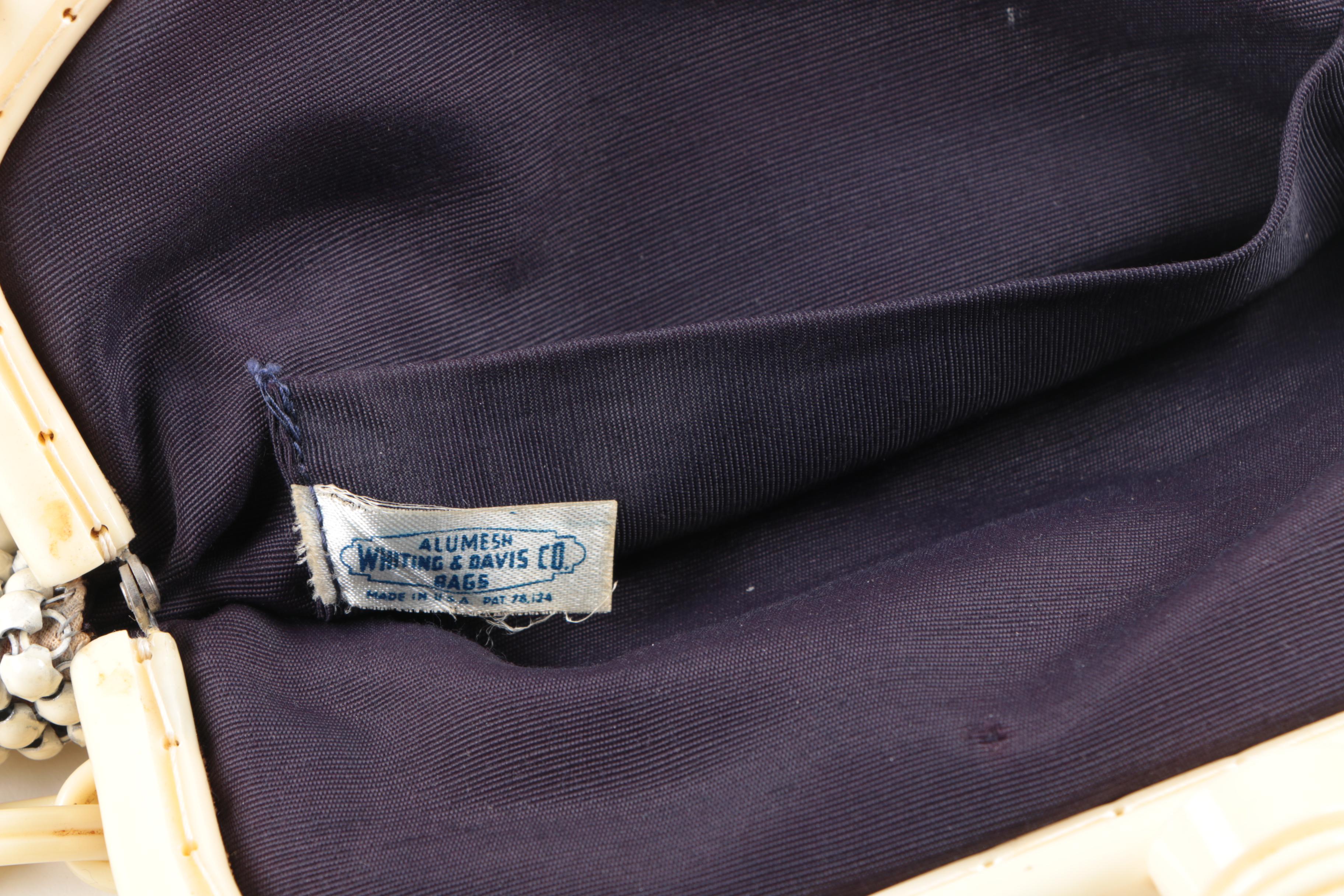 Vintage Handbags Including Whiting & Davis Alumesh