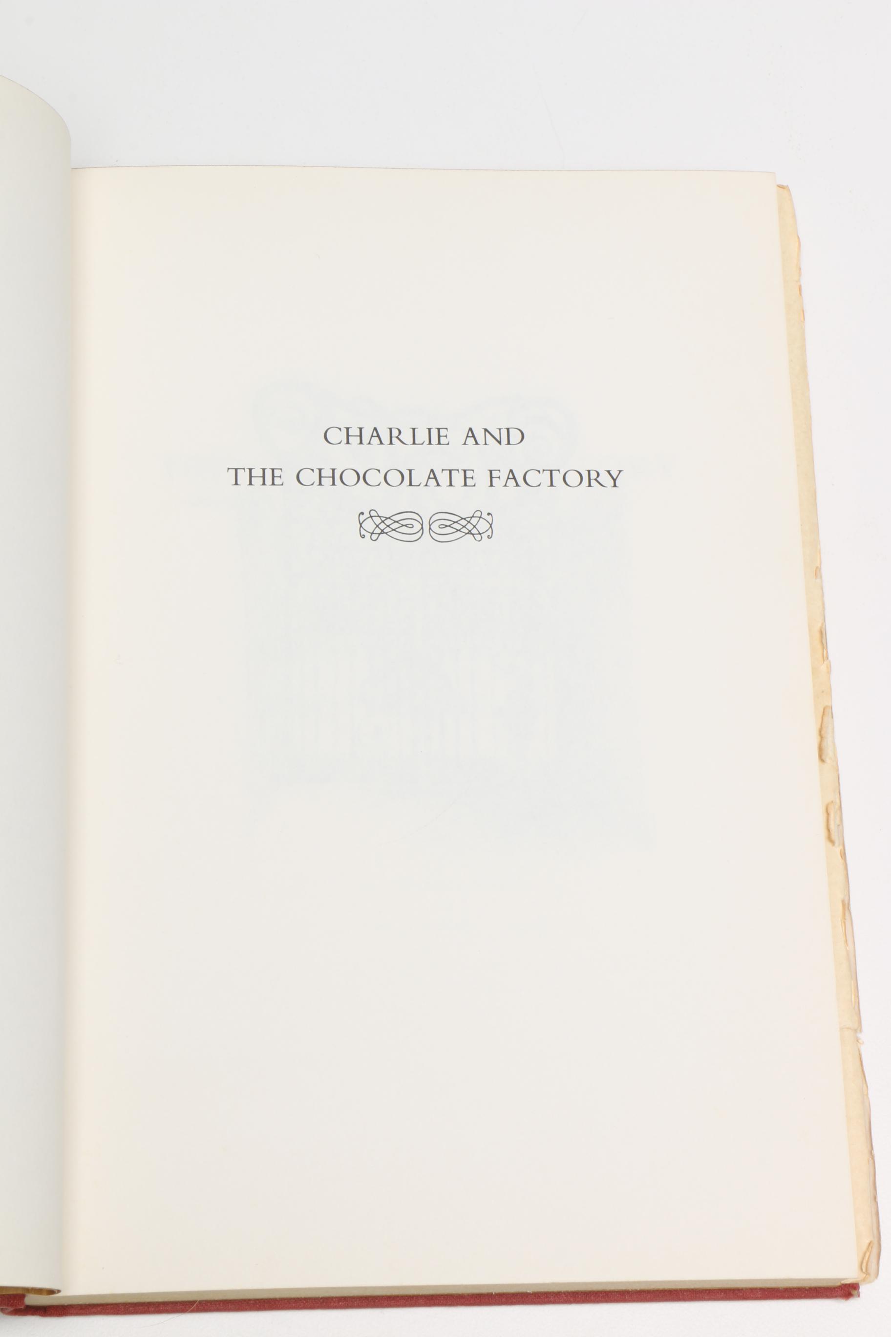 First Edition, Second Printing "Charlie and the Chocolate Factory" by Roald Dahl