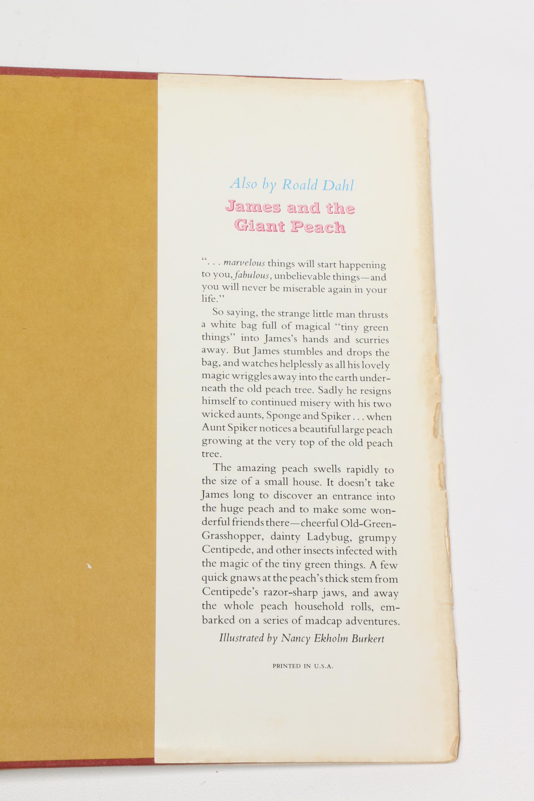 First Edition, Second Printing "Charlie and the Chocolate Factory" by Roald Dahl