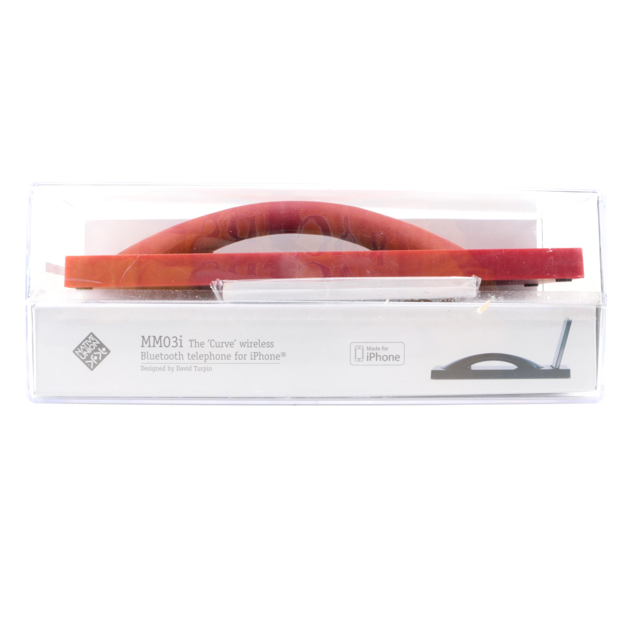 Native Union "MM03i The Curve" iPhone Wireless Bluetooth Telephone  Accessory