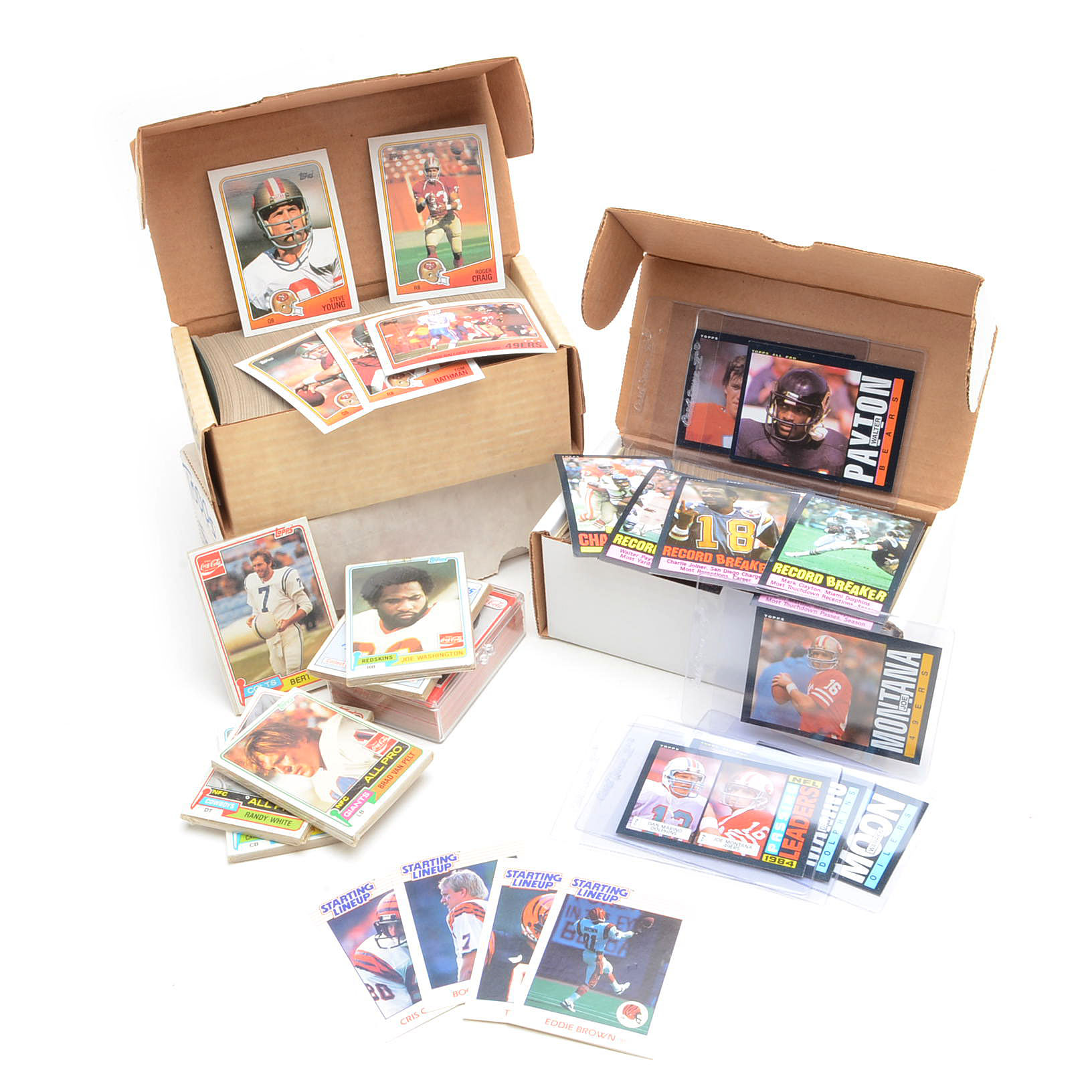 1980s Topps Football Sets and Other NFL Cards