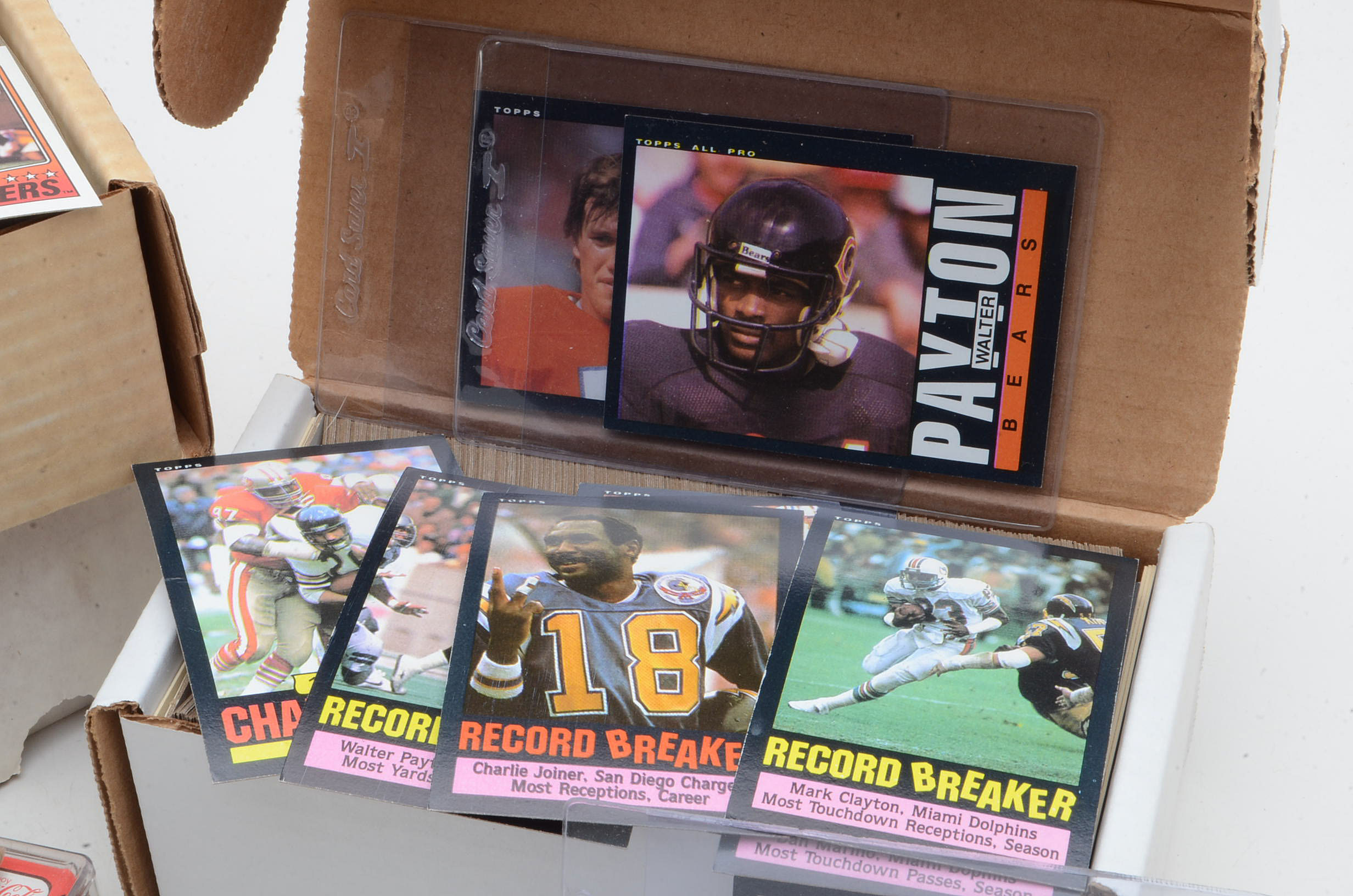 1980s Topps Football Sets and Other NFL Cards