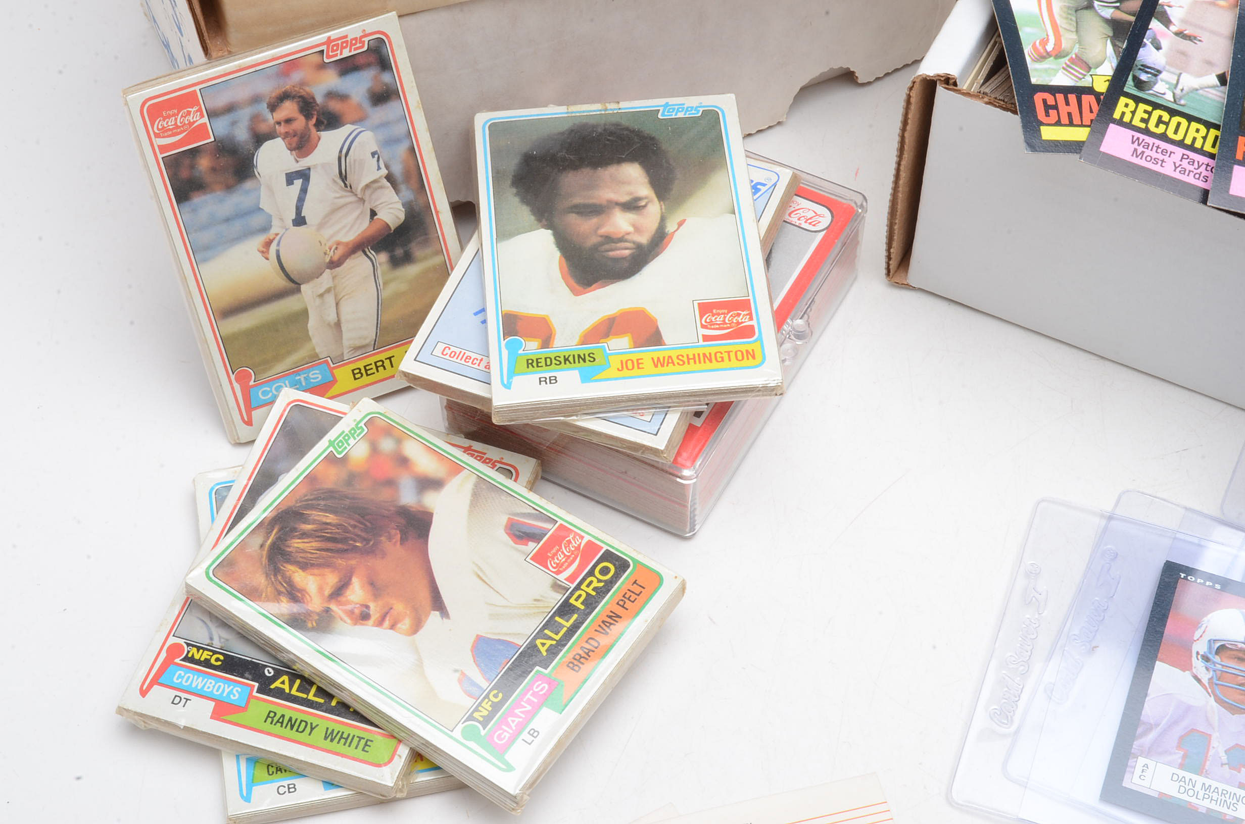 1980s Topps Football Sets and Other NFL Cards