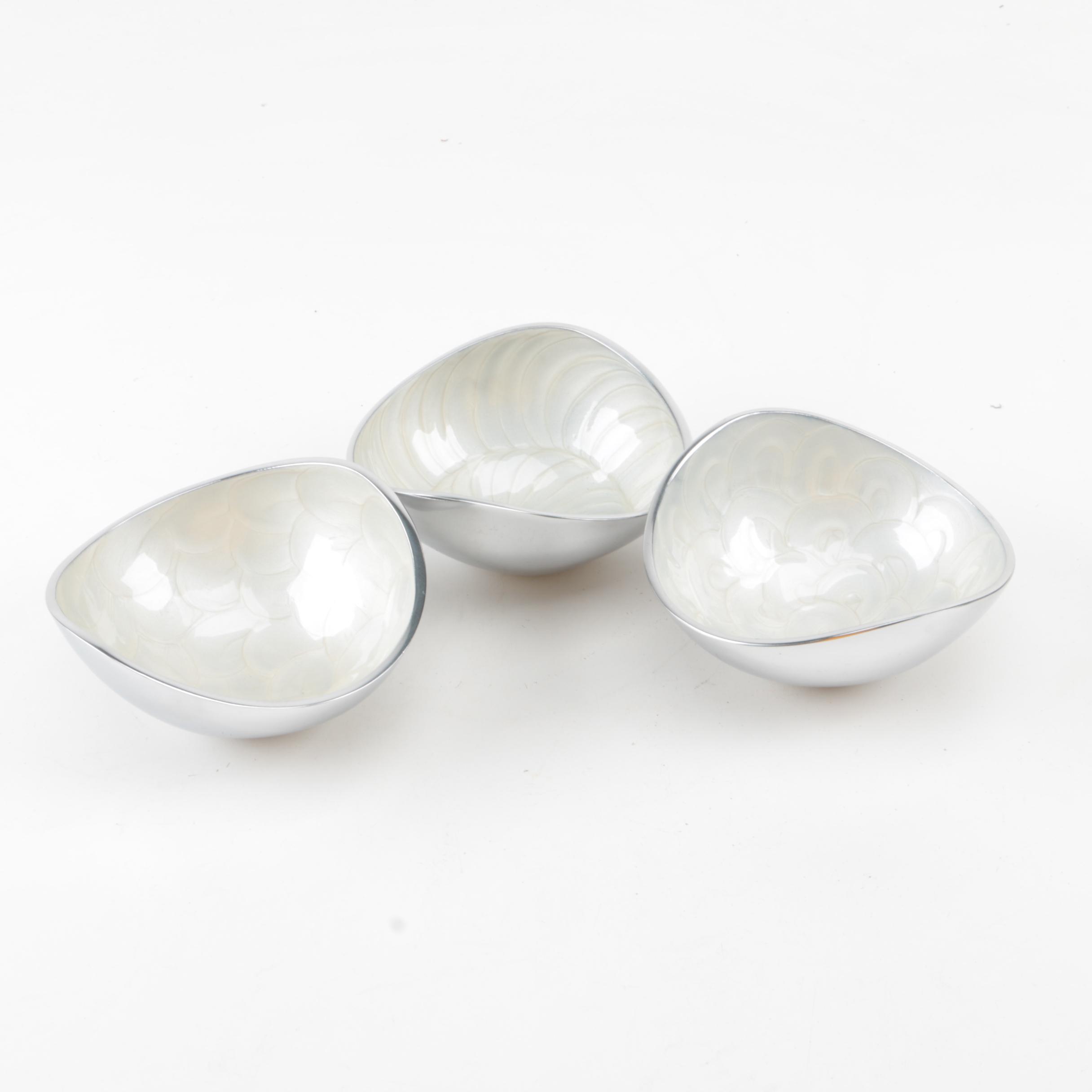 Simply Designz Modern Metals Nut Bowls