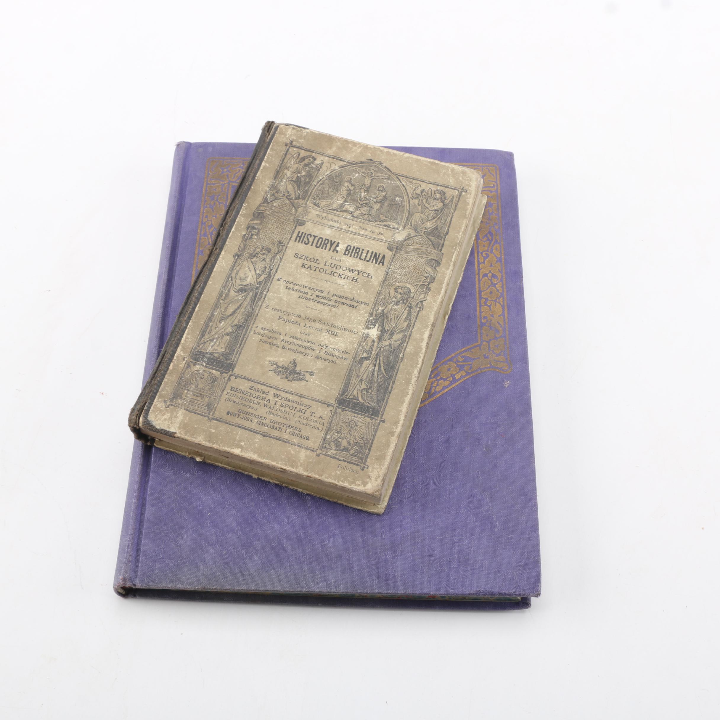 Vintage and Antique Biblical Books