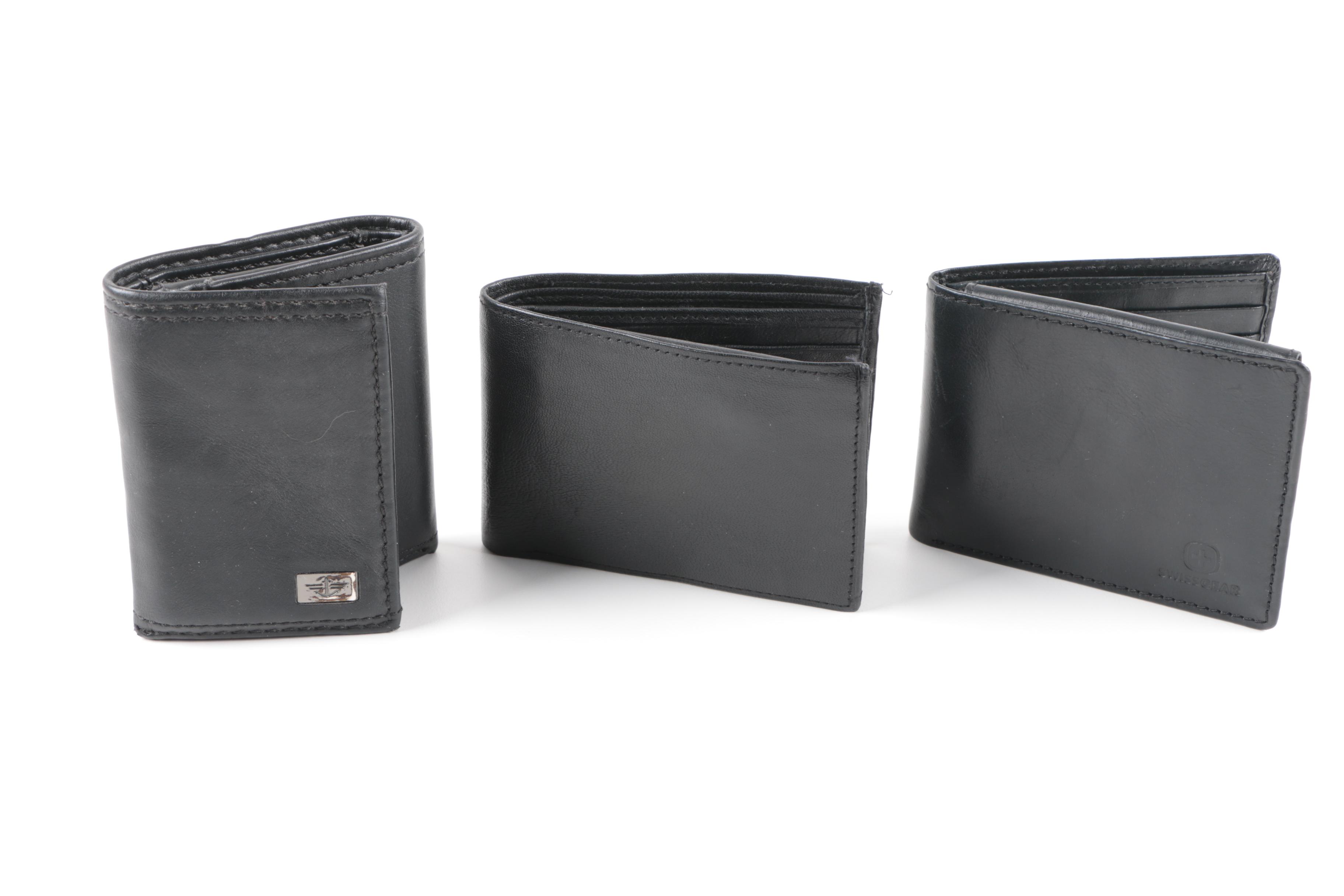 Men's Leather Wallets Including Guess