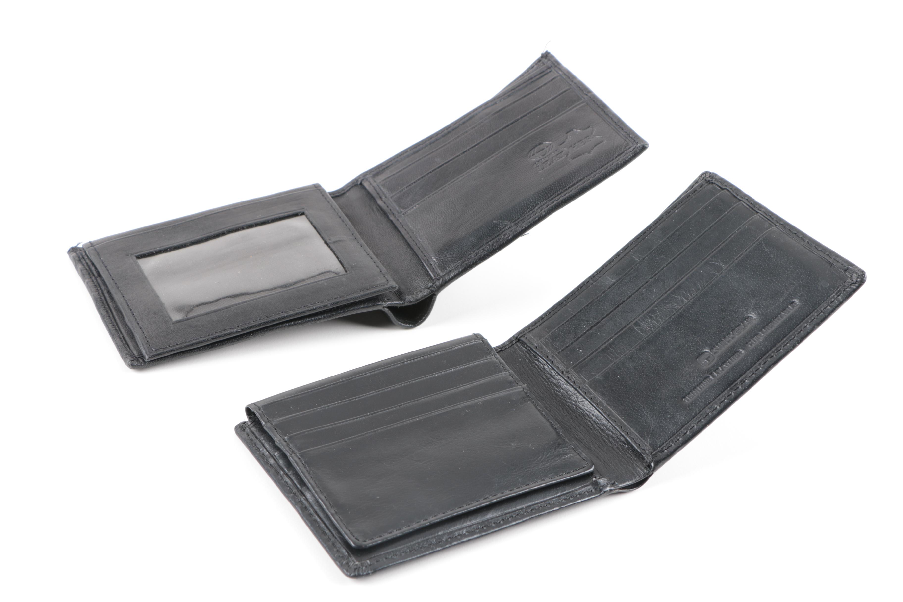 Men's Leather Wallets Including Guess