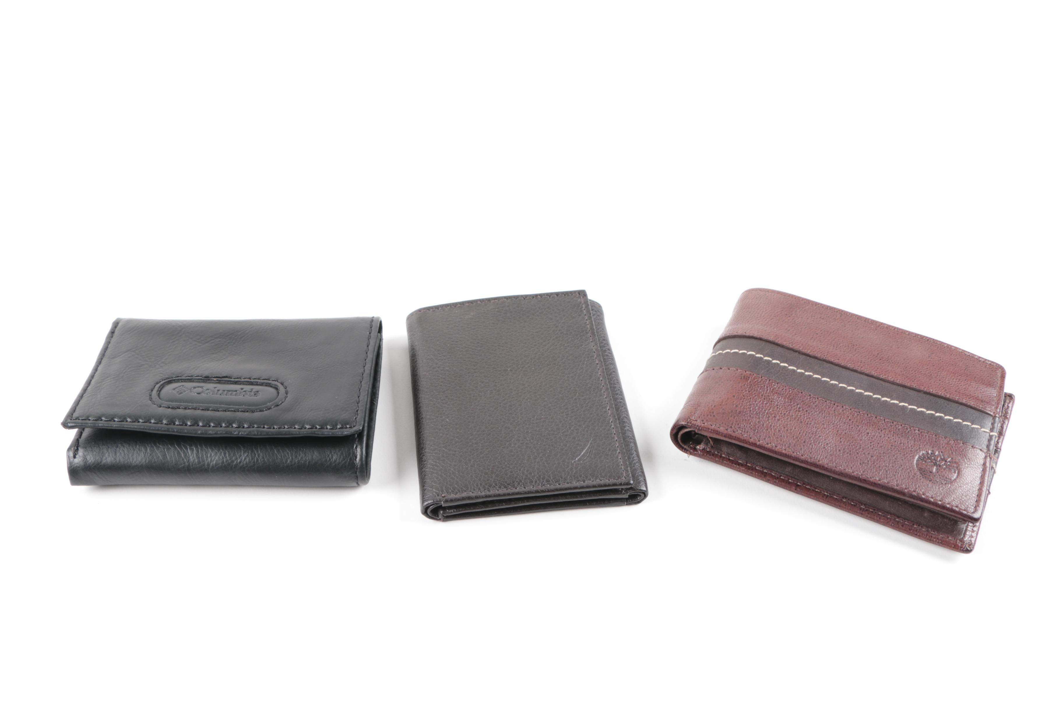 Men's Leather Wallets Including Guess