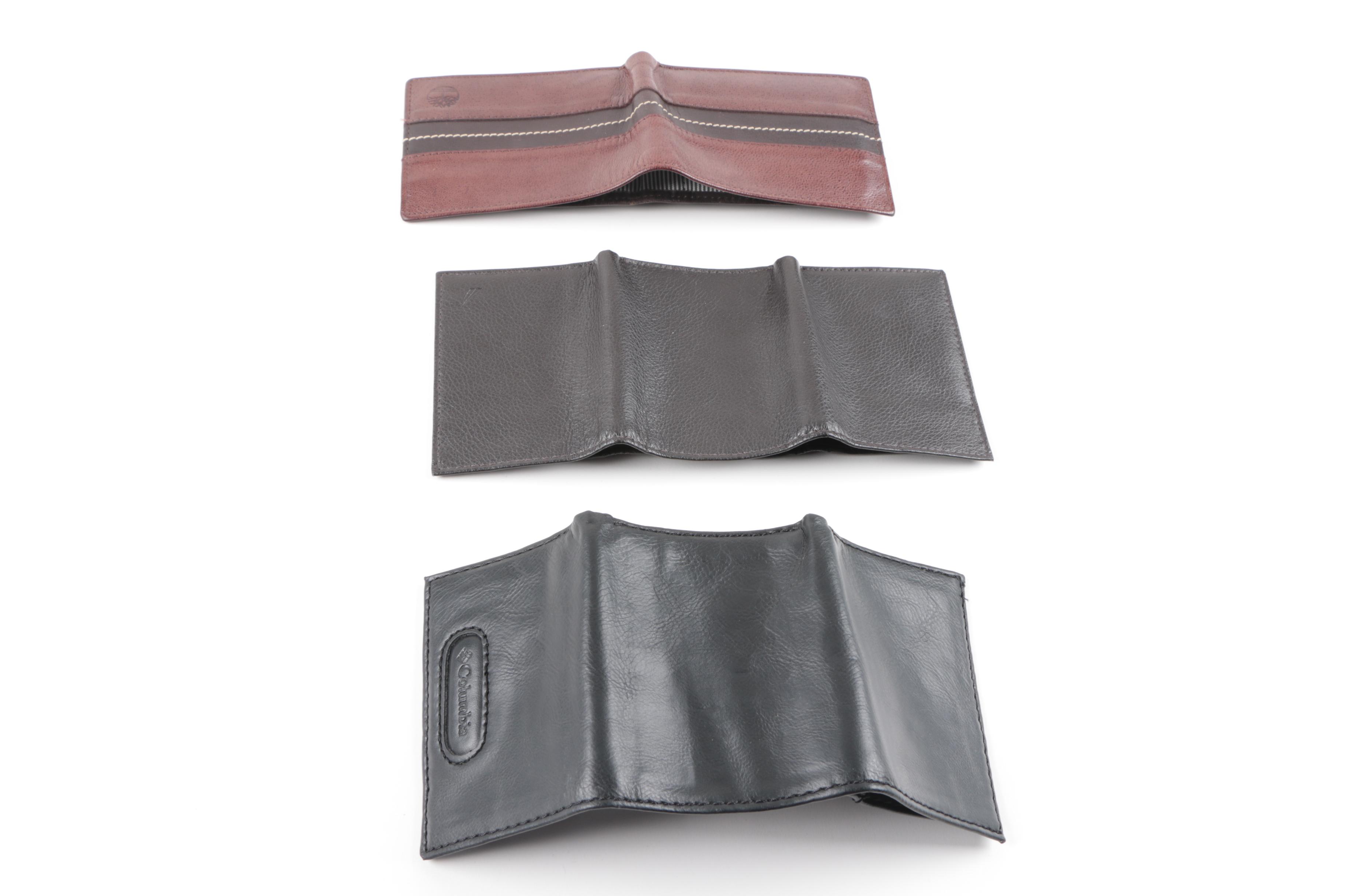 Men's Leather Wallets Including Guess