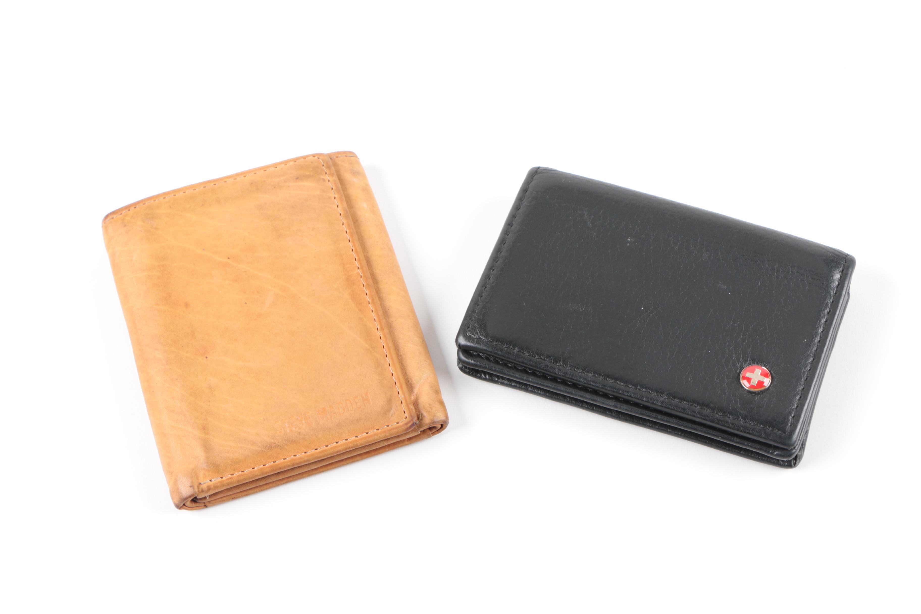 Men's Leather Wallets Including Guess