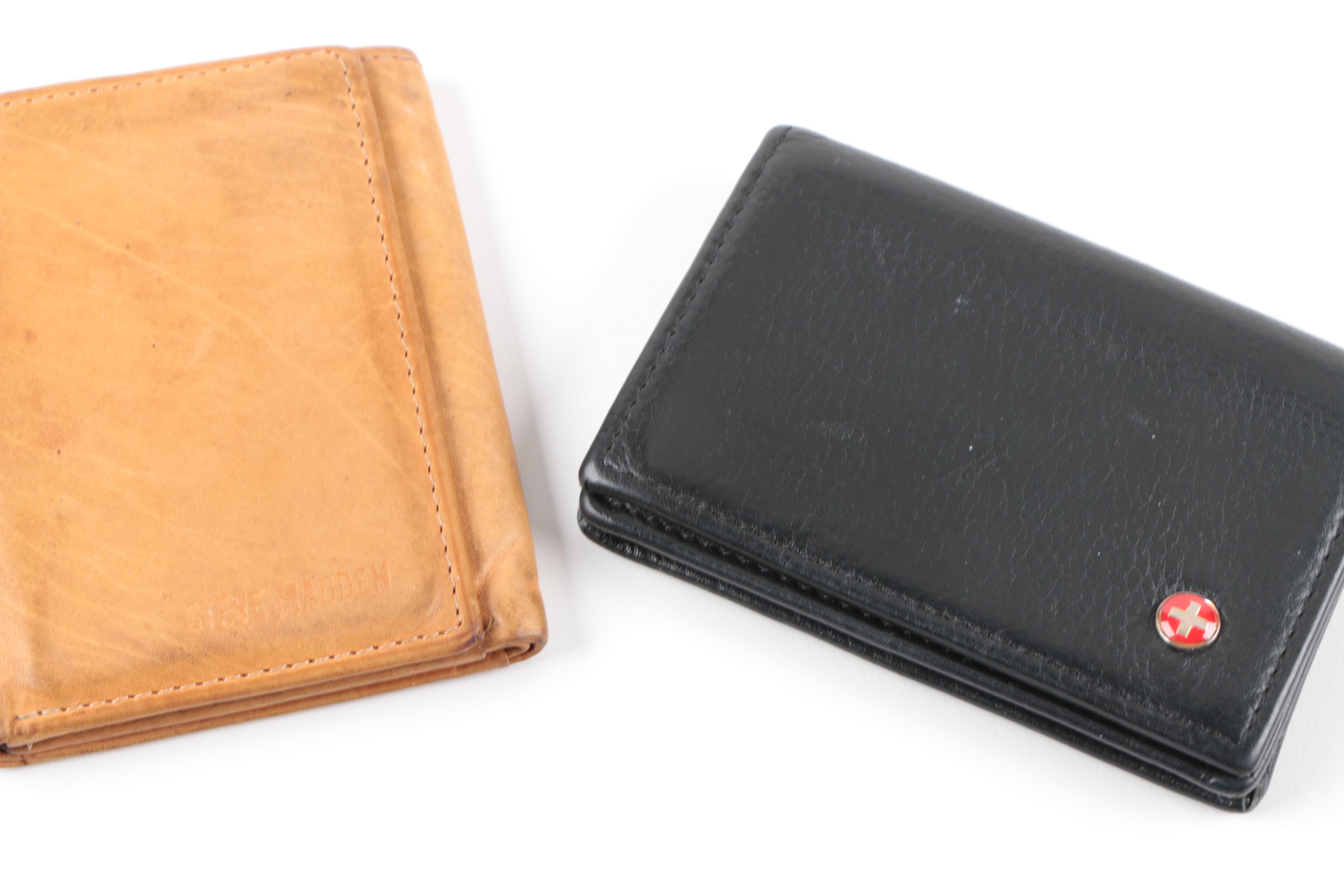 Men's Leather Wallets Including Guess