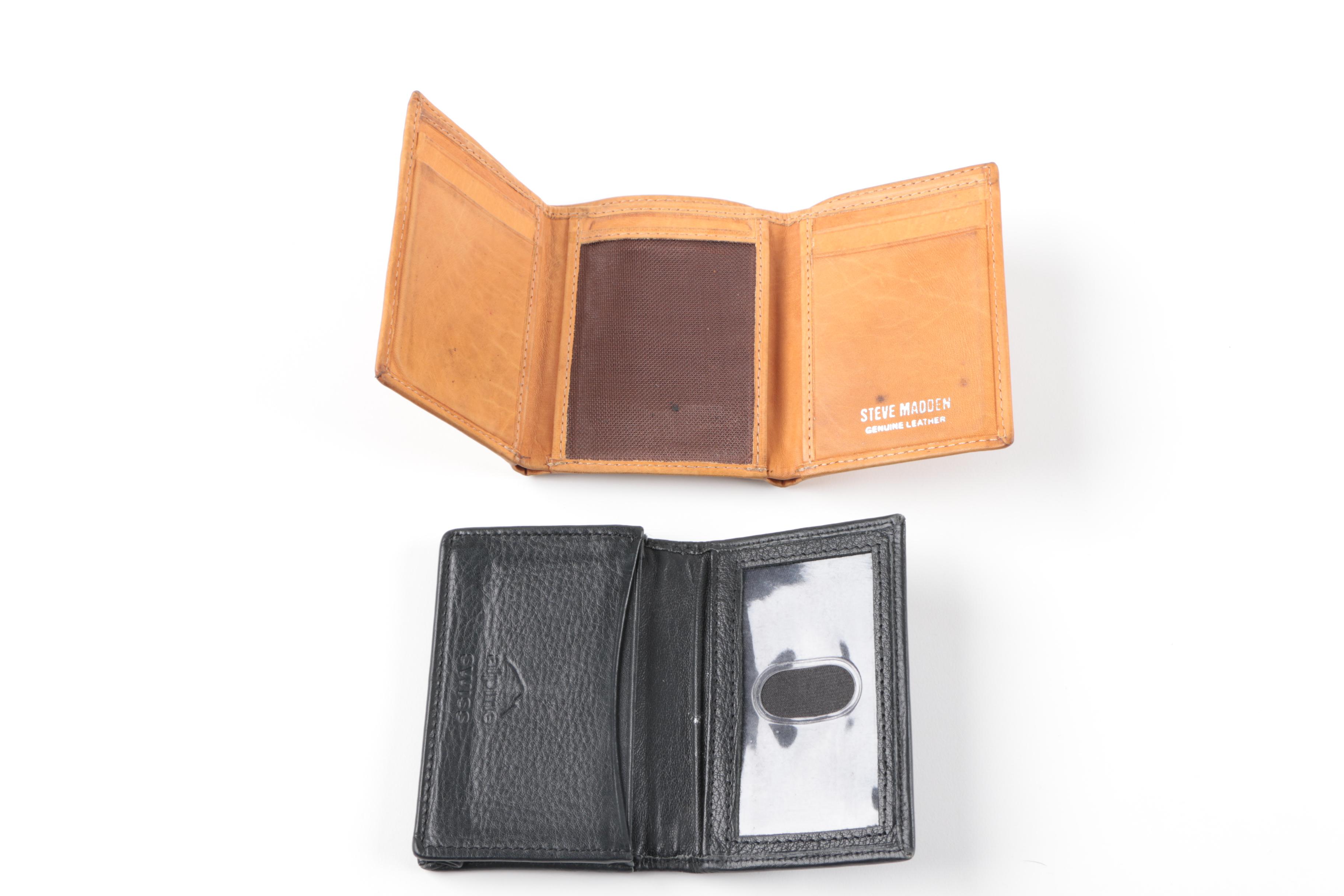 Men's Leather Wallets Including Guess