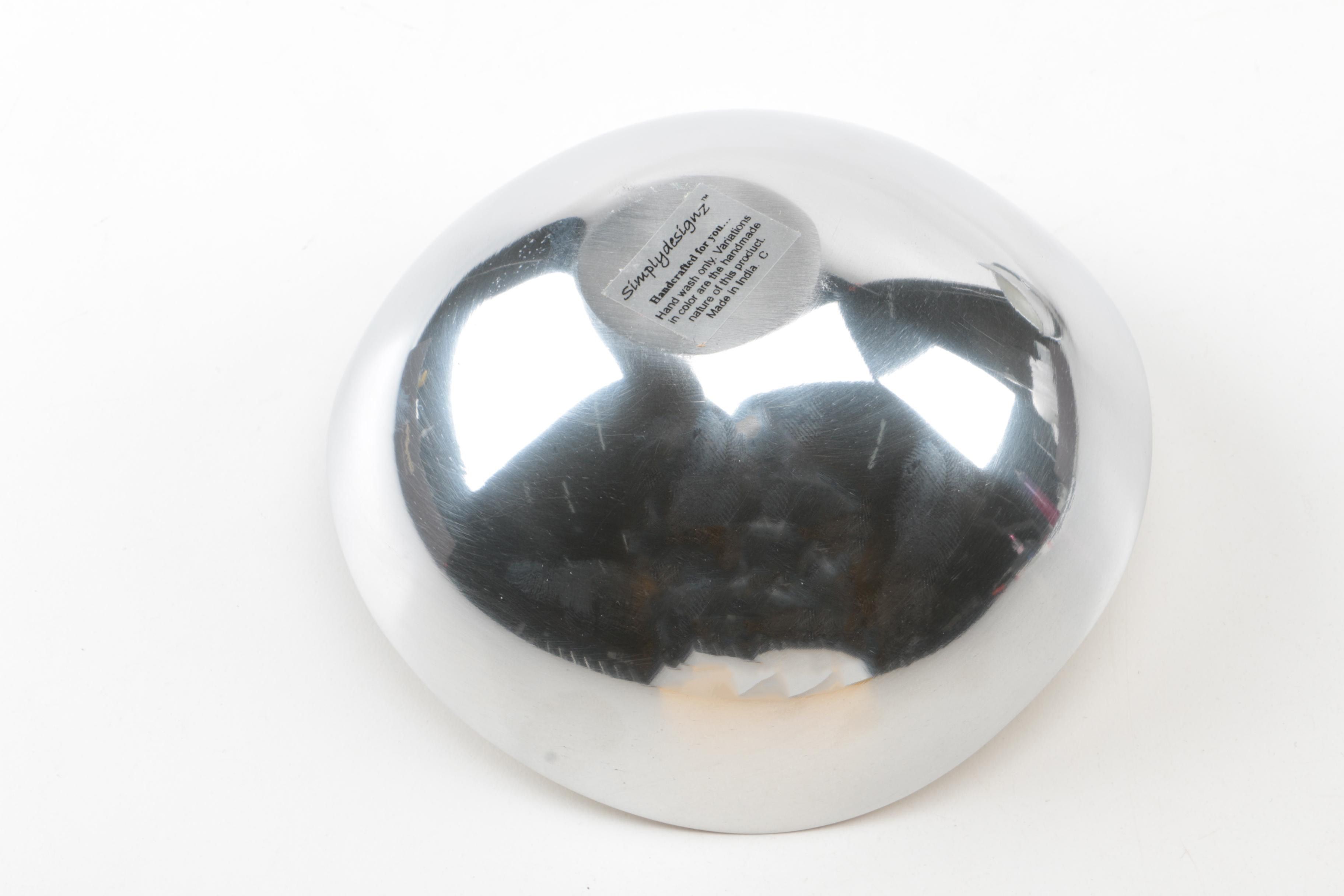 Simply Designz Modern Metals Nut Bowls